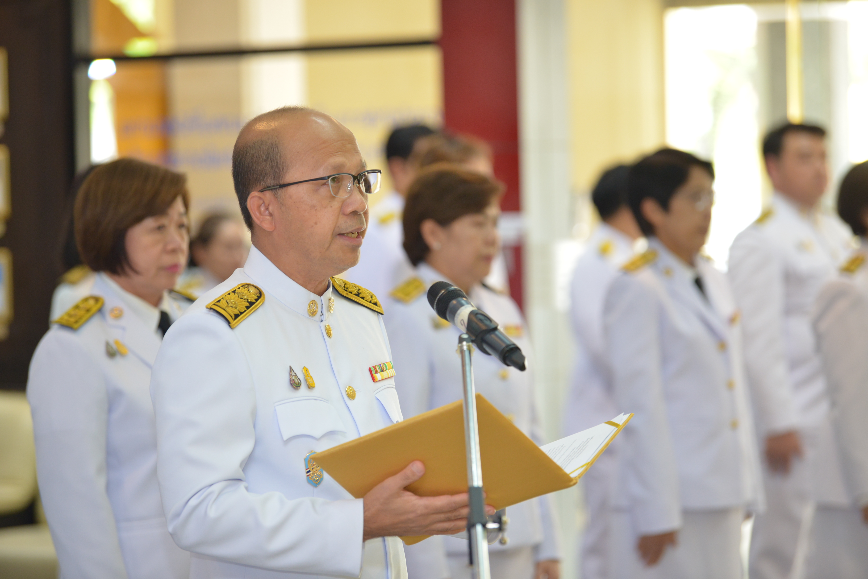 พิธีถวายสัตย์ปฏิญาณเพื่อเป็นข้าราชการที่ดีและพลังของแผ่นดิน ประจำปี 2566