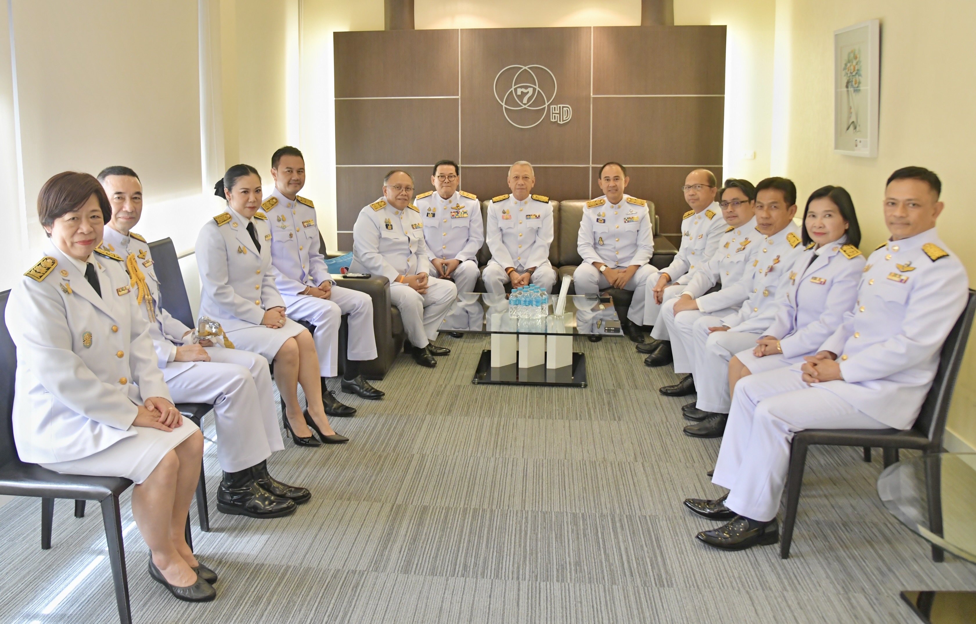 รมต พิพัฒน์ ร่วมบันทึกเทปโทรทัศน์ กล่าวอาศิรวาทถวายพระพรเนื่องในโอกาสวันเฉลิมพระชนมพรรษาสมเด็จพระนางเจ้าสิริกิติ์ พระบรมราชินีนาถ พระบรมราชชนนีพันปีหลวง 12 สิงหาคม 2566