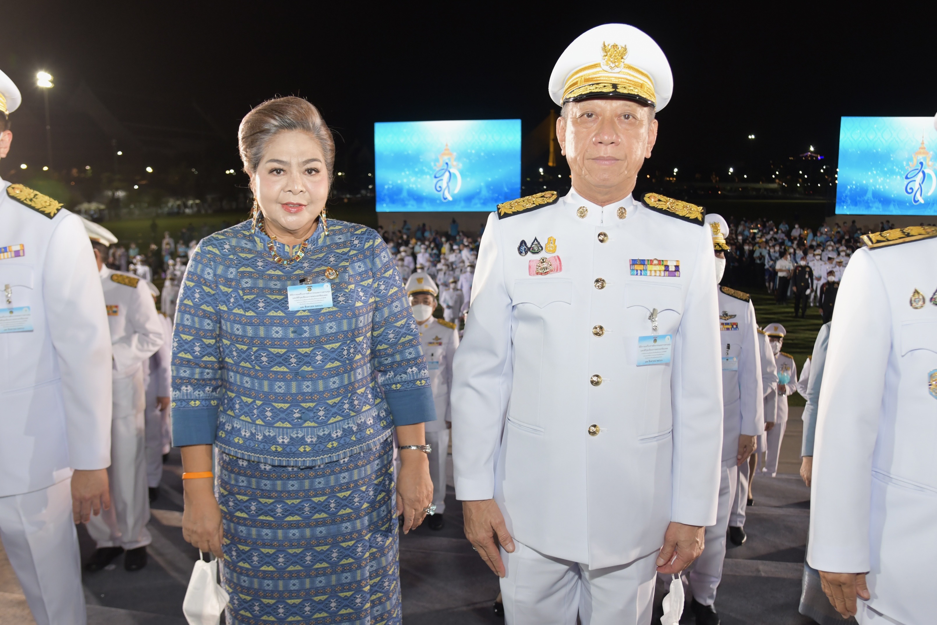 รัฐมนตรีกระทรวงการท่องเที่ยวและกีฬา ร่วมพิธีถวายเครื่องราชสักการะ วางพานพุ่ม และพิธีจุดเทียนถวายพระพรชัยมงคล เนื่องในโอกาสมหามงคลเฉลิมพระชนมพรรษา 12 สิงหาคม 2566 สมเด็จพระนางเจ้าสิริกิติ์ พระบรมราชินีนาถ พระบรมราชชนนีพันปีหลวง 