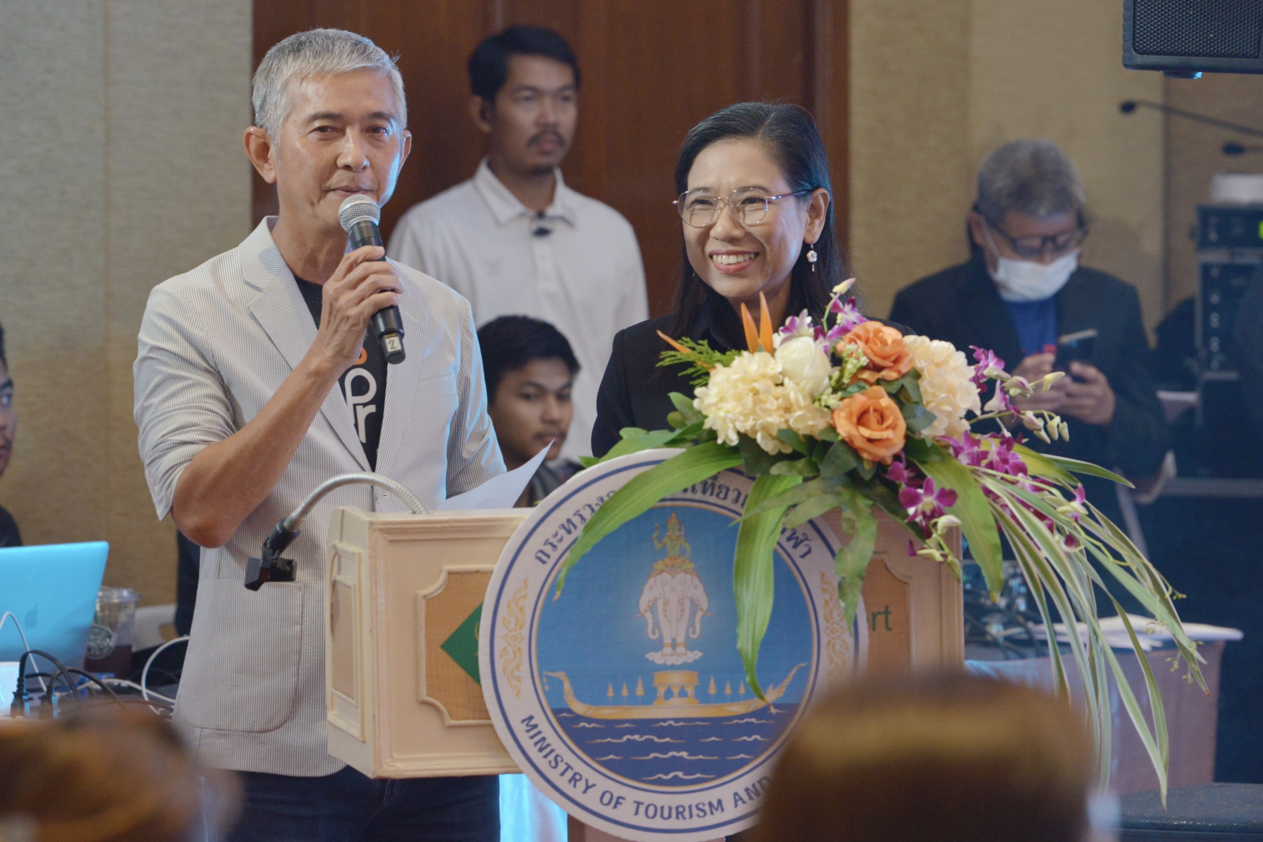 เปิดการประชุมติดตามและขับเคลื่อนภารกิจของกระทรวงการท่องเที่ยวและกีฬา ประจำปีงบประมาณ พ.ศ. 2566