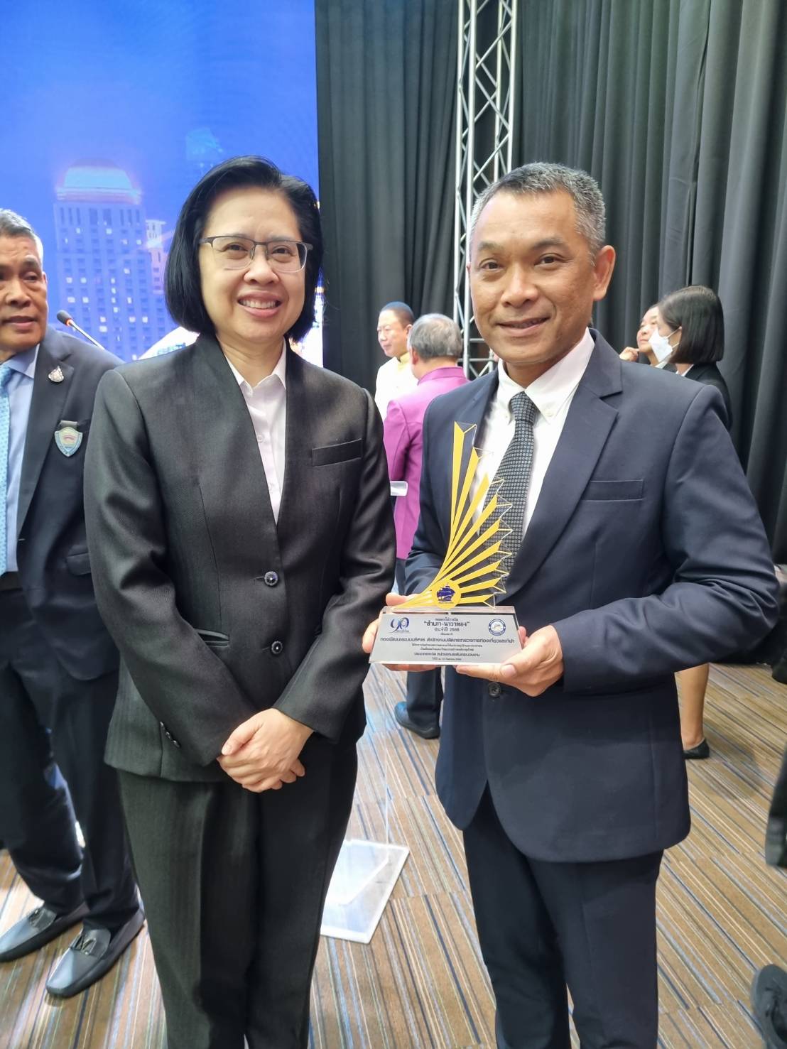 กองพัฒนาระบบบริหาร สำนักงานปลัดกระทรวงการท่องเที่ยวและกีฬา นำ Entry Thailand คว้ารางวัล 
