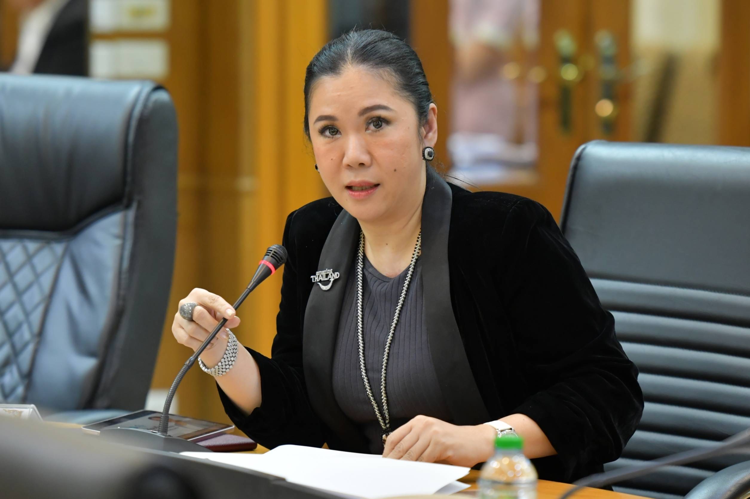 นางสาวสุดาวรรณ หวังศุภกิจโกศล รัฐมนตรีว่าการกระทรวงการท่องเที่ยวและกีฬา เป็นประธานการประชุมนำเสนอภารกิจ แผนงาน และโครงการของหน่วยงานในสังกัดกระทรวงการท่องเที่ยวและกีฬา