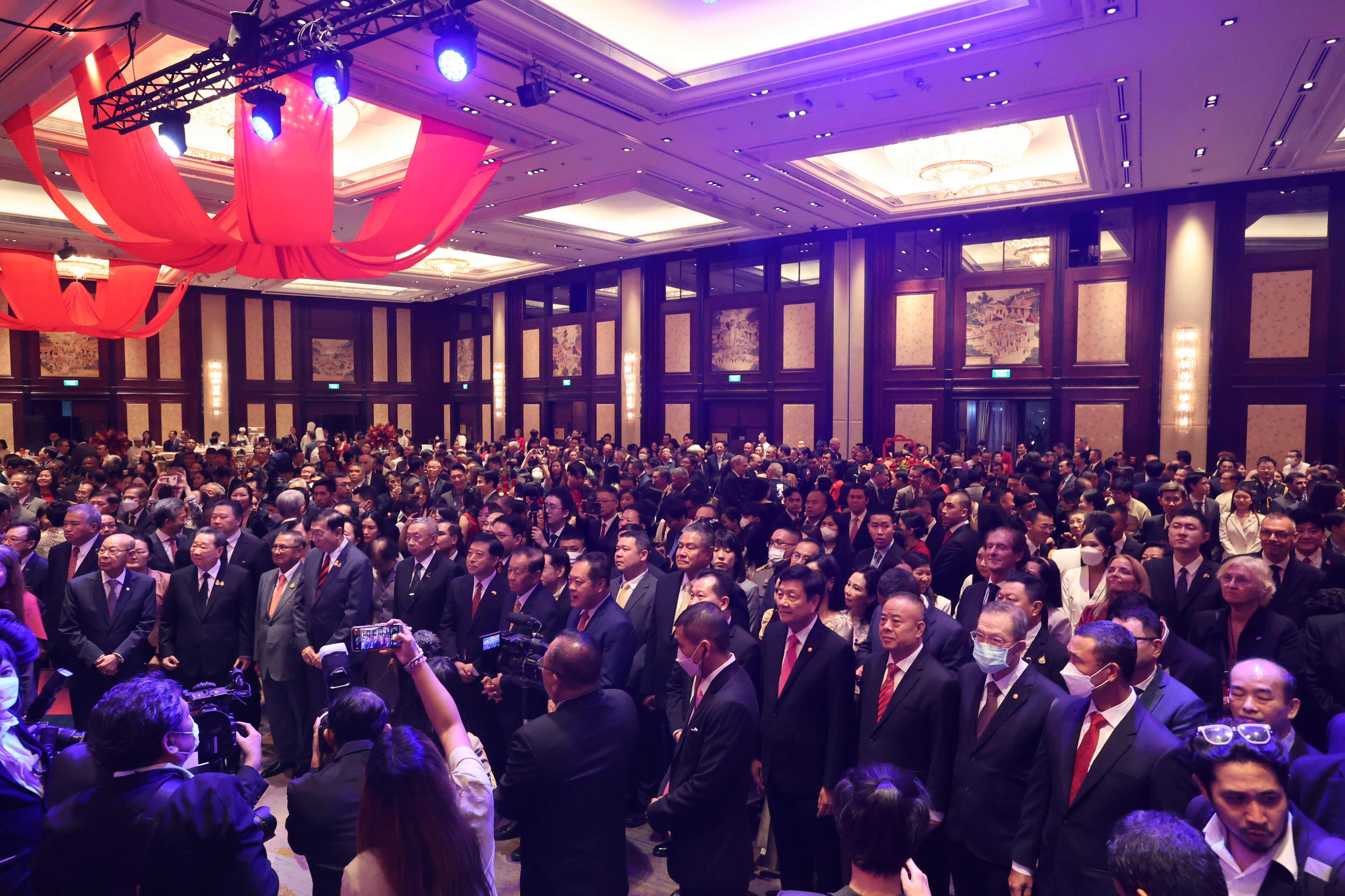 สถานเอกอัครราชทูตจีนประจำประเทศไทยจัดงานเฉลิมฉลองวันชาติจีนครบรอบ 74 ปี