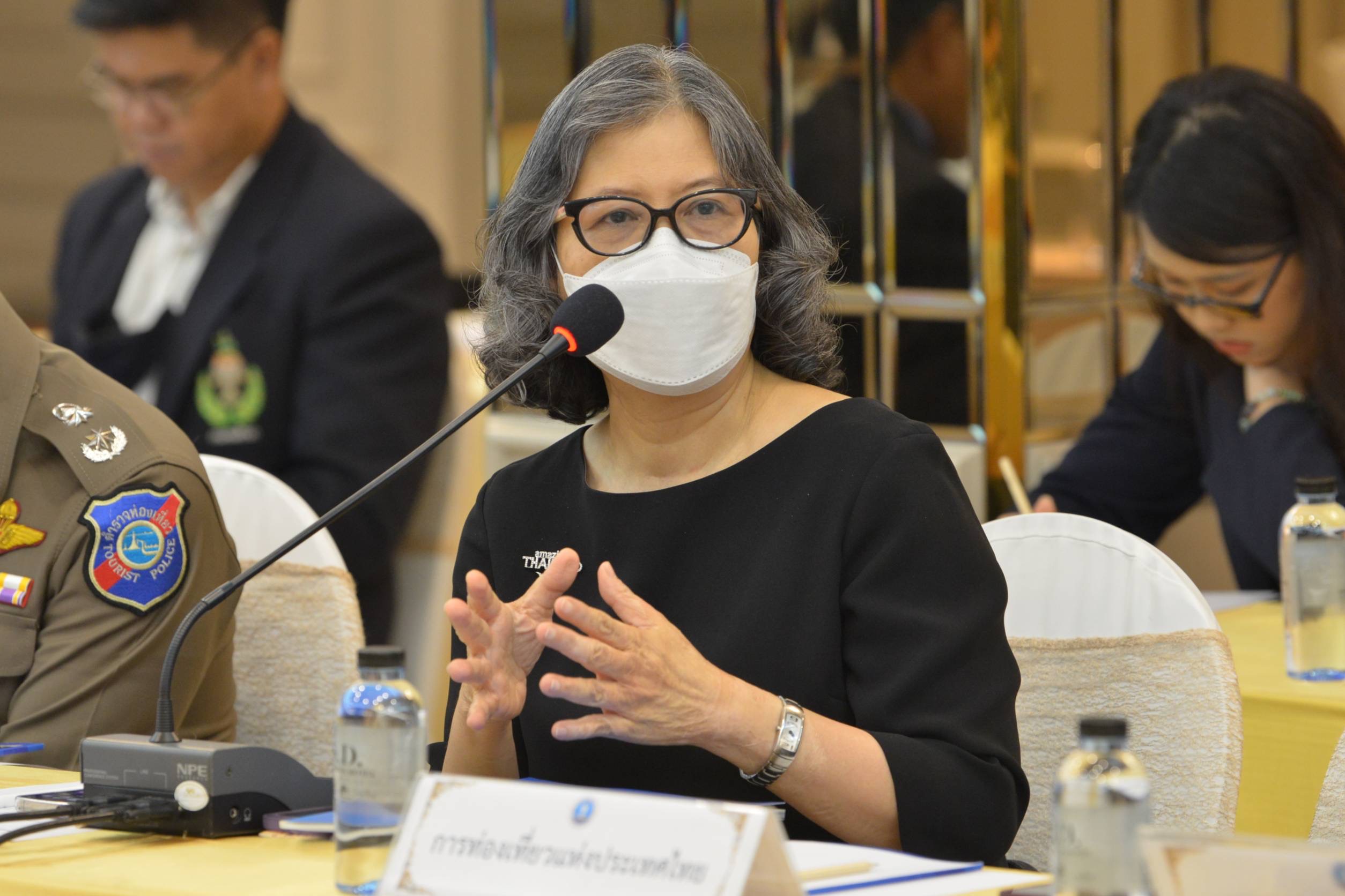 การประชุมคณะกรรมการตรวจสอบและประเมินผลประจำกระทรวงการท่องเที่ยวและกีฬา (ค.ต.ป.กก.) ร่วมกับผู้บริหารของกระทรวงการท่องเที่ยวและกีฬา