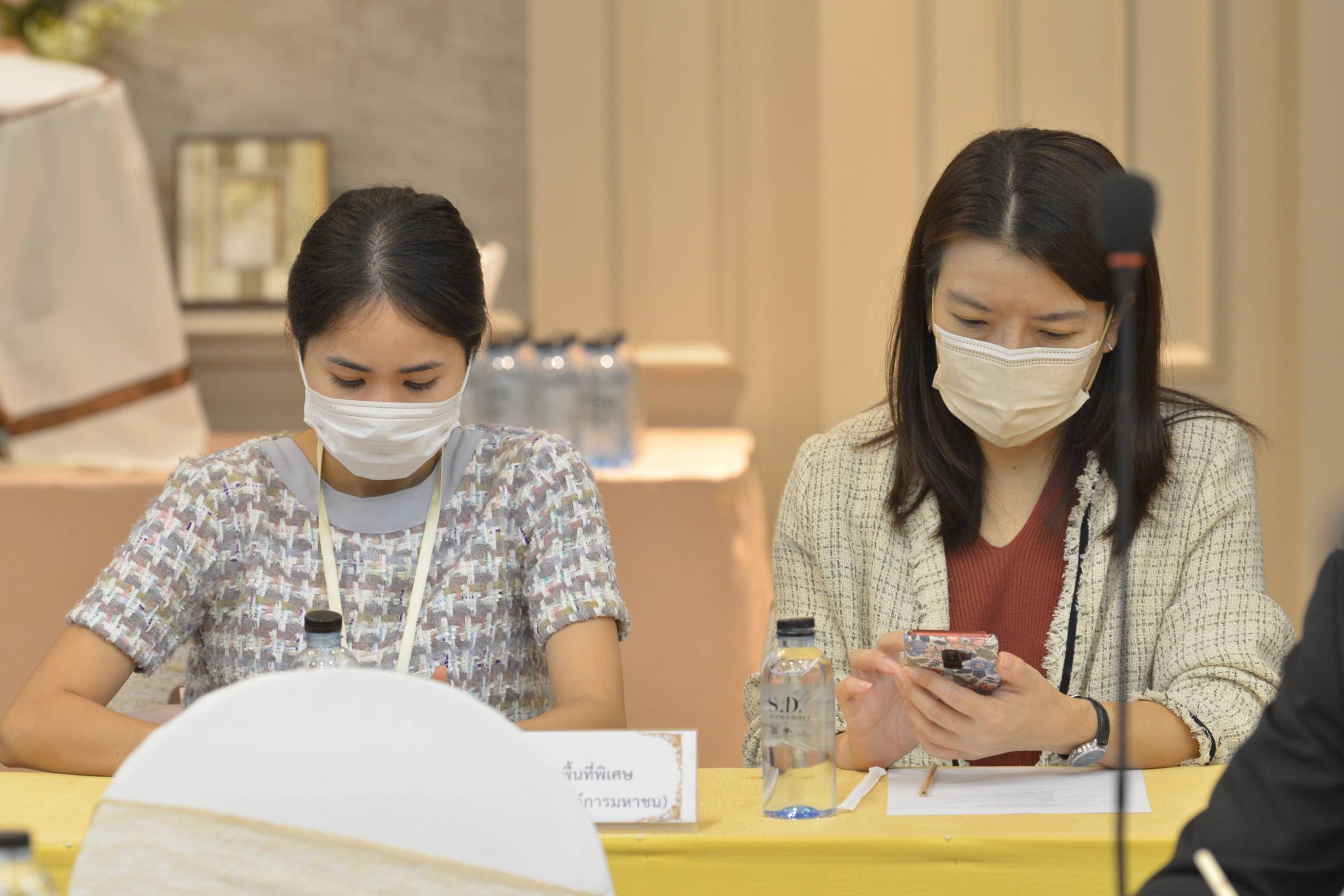 การประชุมคณะกรรมการตรวจสอบและประเมินผลประจำกระทรวงการท่องเที่ยวและกีฬา (ค.ต.ป.กก.) ร่วมกับผู้บริหารของกระทรวงการท่องเที่ยวและกีฬา