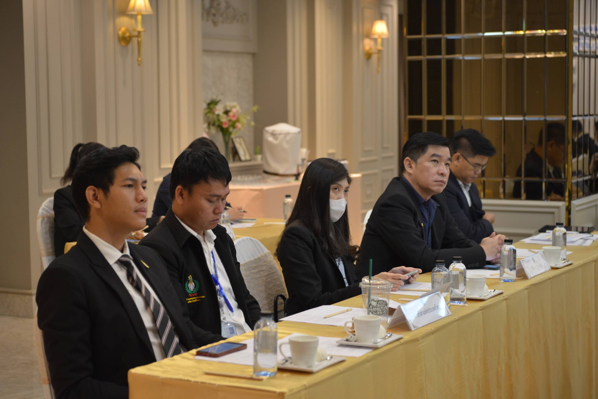 การประชุมคณะกรรมการตรวจสอบและประเมินผลประจำกระทรวงการท่องเที่ยวและกีฬา (ค.ต.ป.กก.) ร่วมกับผู้บริหารของกระทรวงการท่องเที่ยวและกีฬา