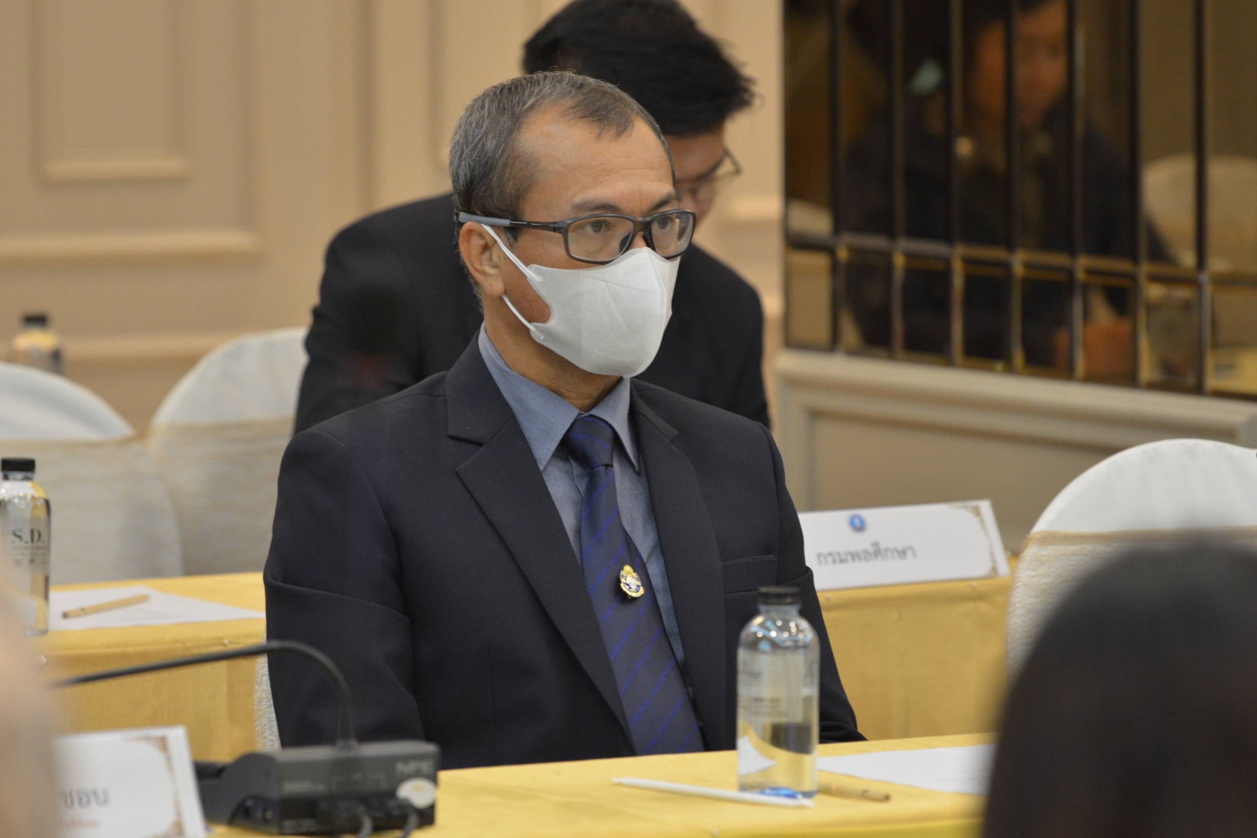 การประชุมคณะกรรมการตรวจสอบและประเมินผลประจำกระทรวงการท่องเที่ยวและกีฬา (ค.ต.ป.กก.) ร่วมกับผู้บริหารของกระทรวงการท่องเที่ยวและกีฬา