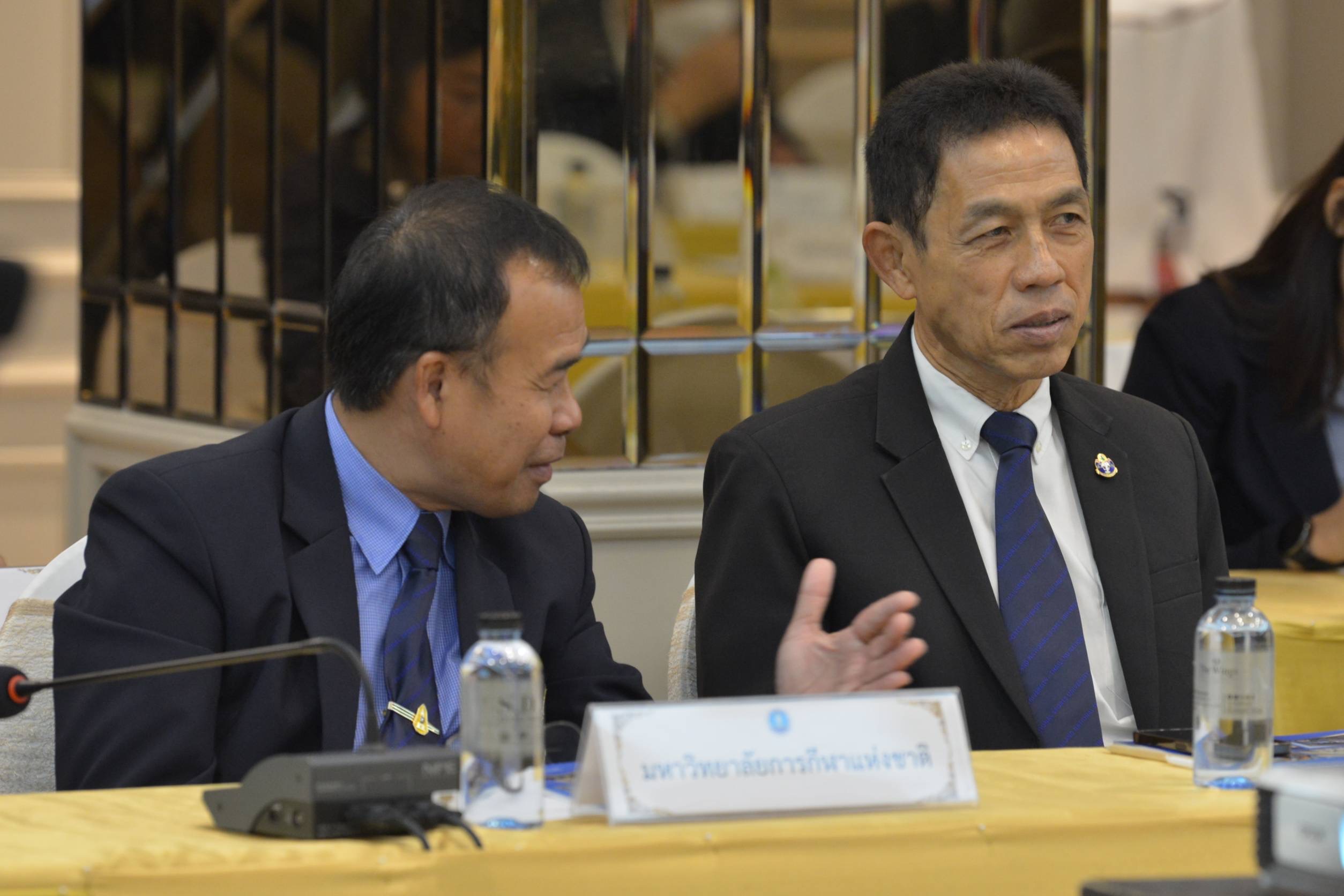 การประชุมคณะกรรมการตรวจสอบและประเมินผลประจำกระทรวงการท่องเที่ยวและกีฬา (ค.ต.ป.กก.) ร่วมกับผู้บริหารของกระทรวงการท่องเที่ยวและกีฬา