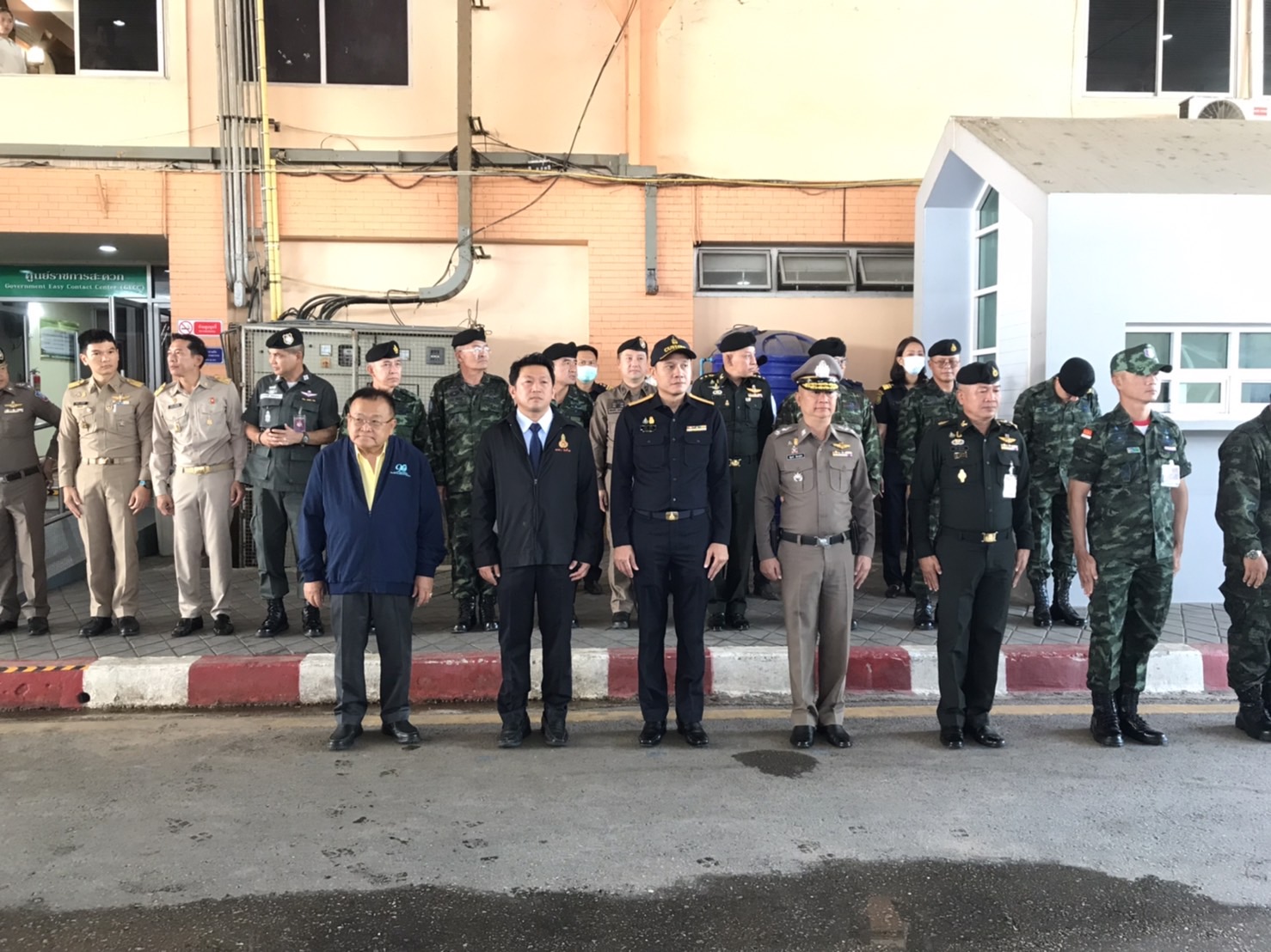 ผู้ช่วยปลัดกระทรวงการท่องเที่ยวเเละกีฬา เข้าร่วมการลงพื้นที่จังหวัดสระแก้ว เพื่อรับฟังการบรรยายสรุปสถานการณ์การค้า การท่องเที่ยวชายเเดนไทย - กัมพูชา
