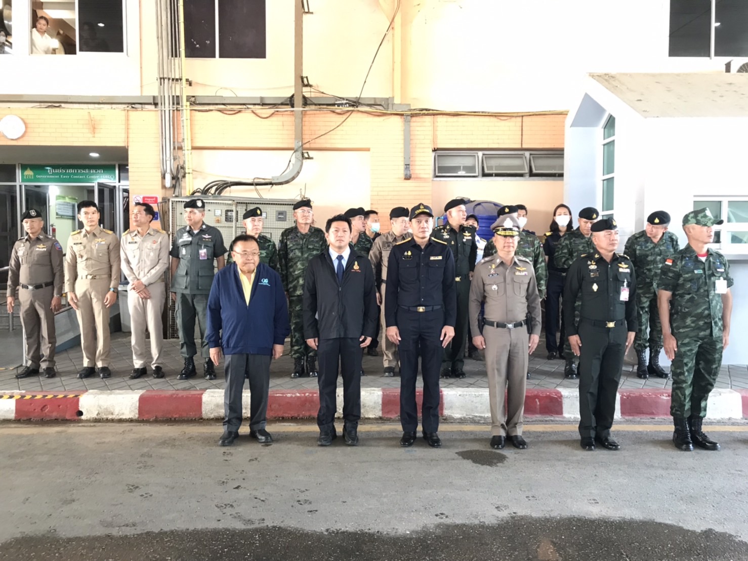 ผู้ช่วยปลัดกระทรวงการท่องเที่ยวเเละกีฬา เข้าร่วมการลงพื้นที่จังหวัดสระแก้ว เพื่อรับฟังการบรรยายสรุปสถานการณ์การค้า การท่องเที่ยวชายเเดนไทย - กัมพูชา