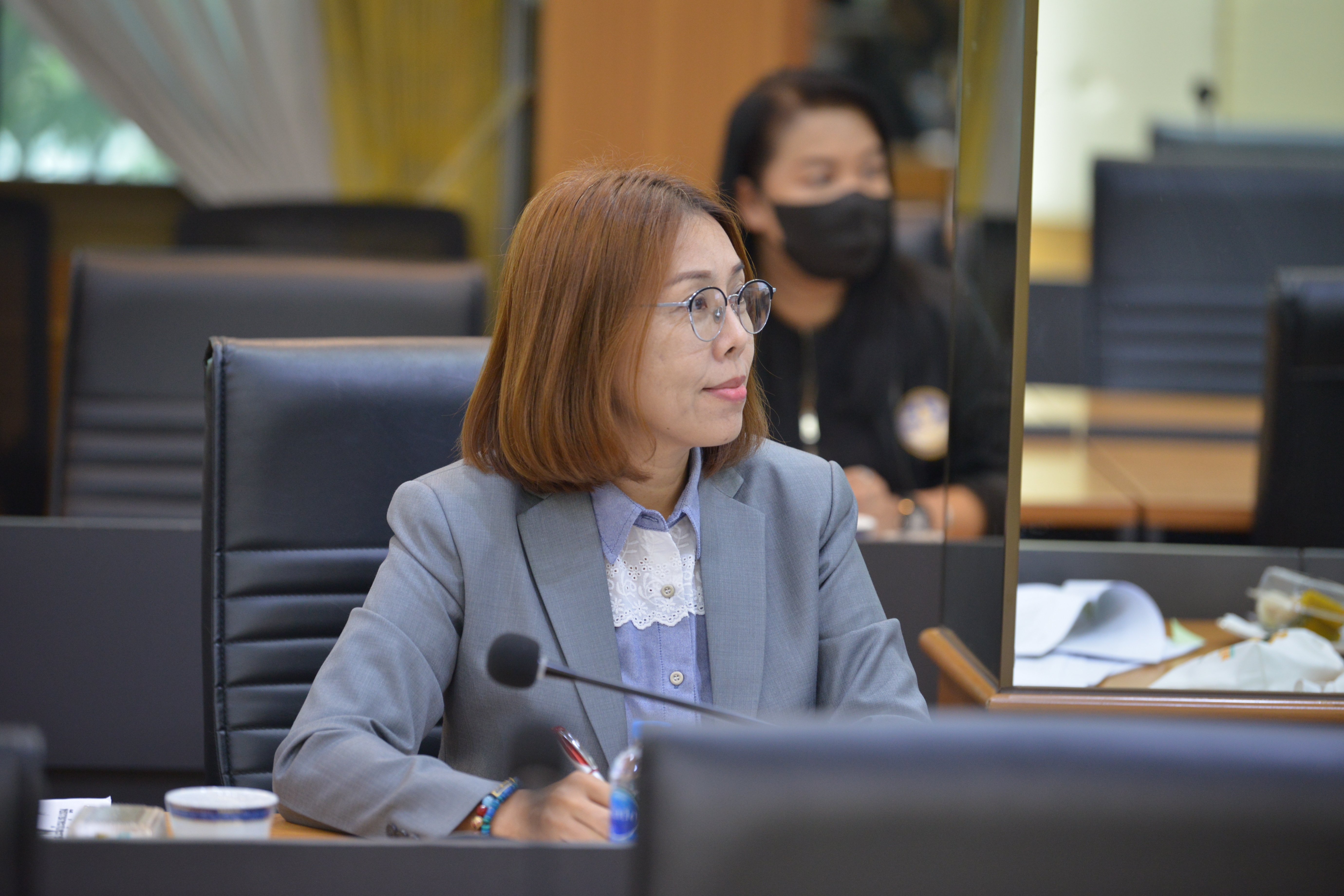 รองปลัดกระทรวงการท่องเที่ยวและกีฬา เป็นประธานการประชุมหารือการจัดงานพิธีถวายผ้าพระกฐินพระราชทาน ประจำปี 2566 ณ ศาลาโรงธรรม วัดท่าโพธิ์ วรวิหาร (พระอารามหลวง) ตำบลท่าวัง อำเภอเมืองนครศรีธรรมราช จังหวัดนครศรีธรรมราช 