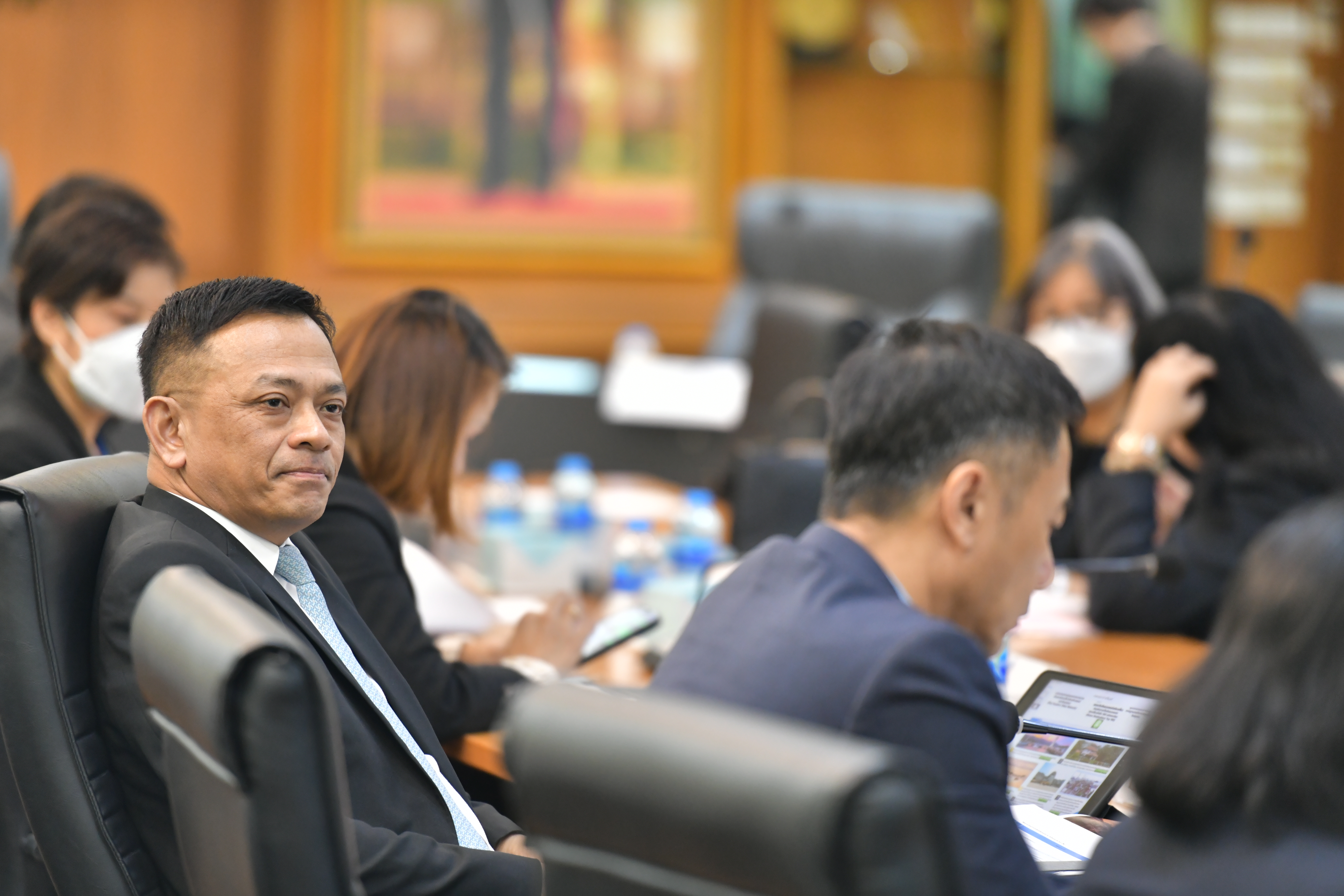 การประชุมมอบนโยบาย จุดเน้น ของกระทรวงการท่องเที่ยวและกีฬา ในการจัดทำคำของบประมาณรายจ่ายประจำปีงบประมาณ พ.ศ. 2567