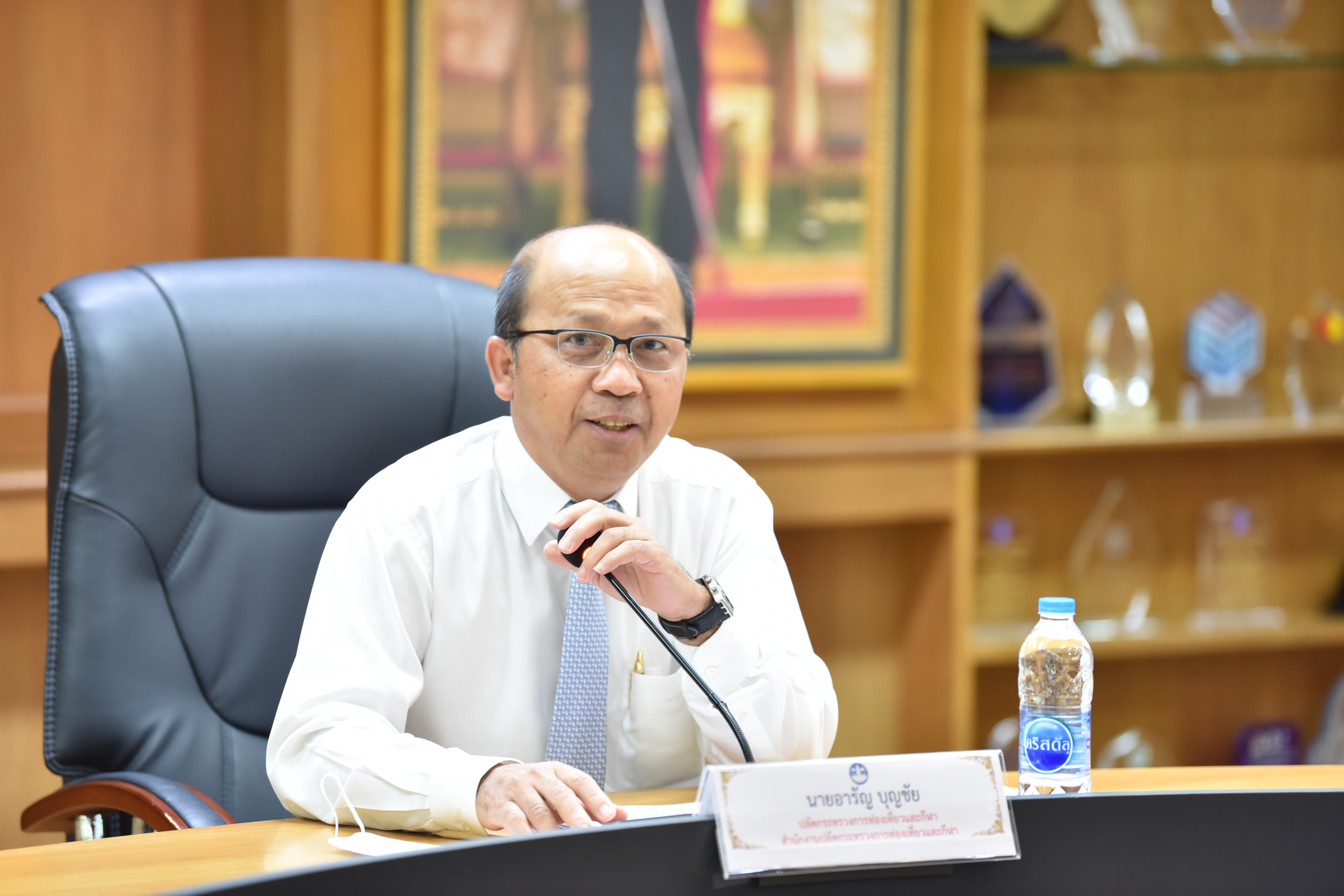 ปลัดกระทรวงการท่องเที่ยวและกีฬา เป็นประธานการประชุม Kick off โครงการ CCC ในกิจกรรมการดำเนินงานเพื่อพัฒนาและปรับปรุงแพลตฟอร์มเชื่อมโยงและบูรณาการ