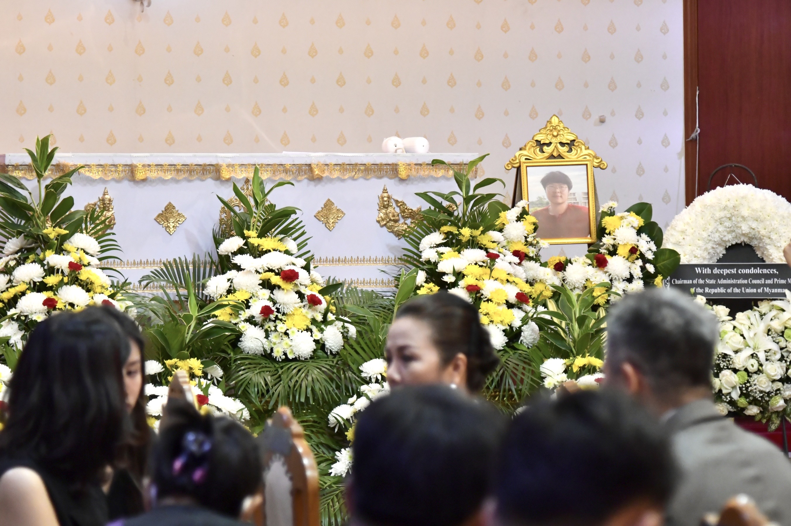 กระทรวงการท่องเที่ยวและกีฬาเป็นเจ้าภาพสวดอภิธรรมศพ ชาวพม่า