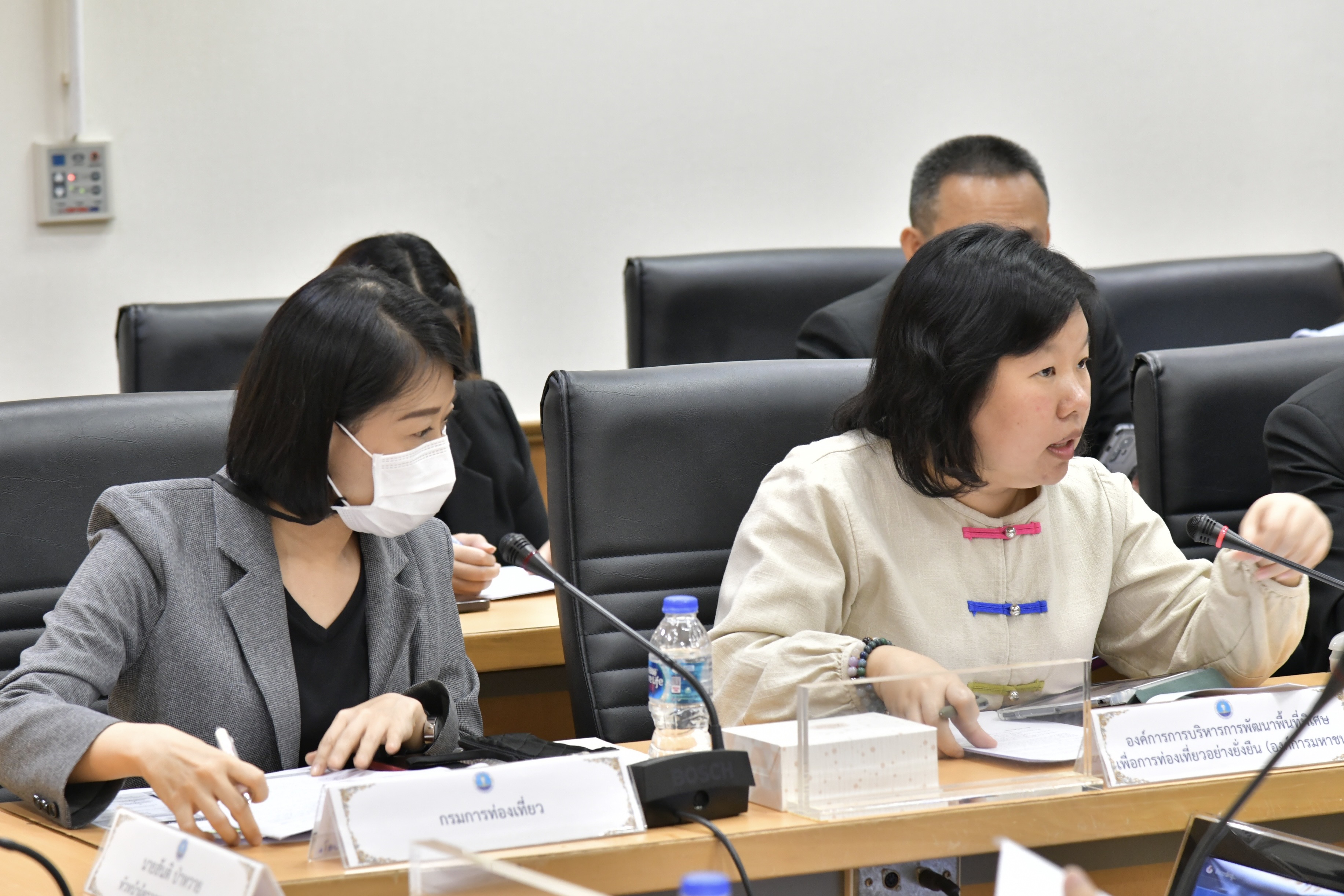 ประชุมคณะทำงานขับเคลื่อน วิเคราะห์ ติดตามและประเมินผลกระทบทางเศรษฐกิจและสังคมโครงการภายใต้แผนงานบูรณาการสร้างรายได้จากการท่องเที่ยว ครั้งที่ 1/2566