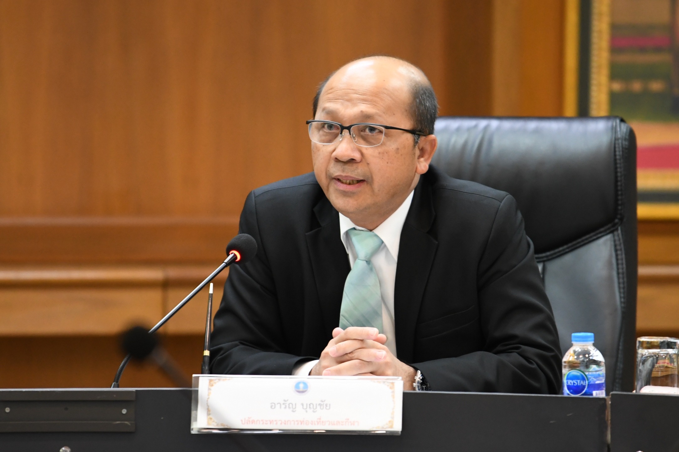 พิธีลงนามบันทึกข้อตกลงว่าด้วยความร่วมมือการยกระดับความปลอดภัยของนักท่องเที่ยวที่เจ็บป่วยฉุกเฉินหรืออุบัติเหตุ