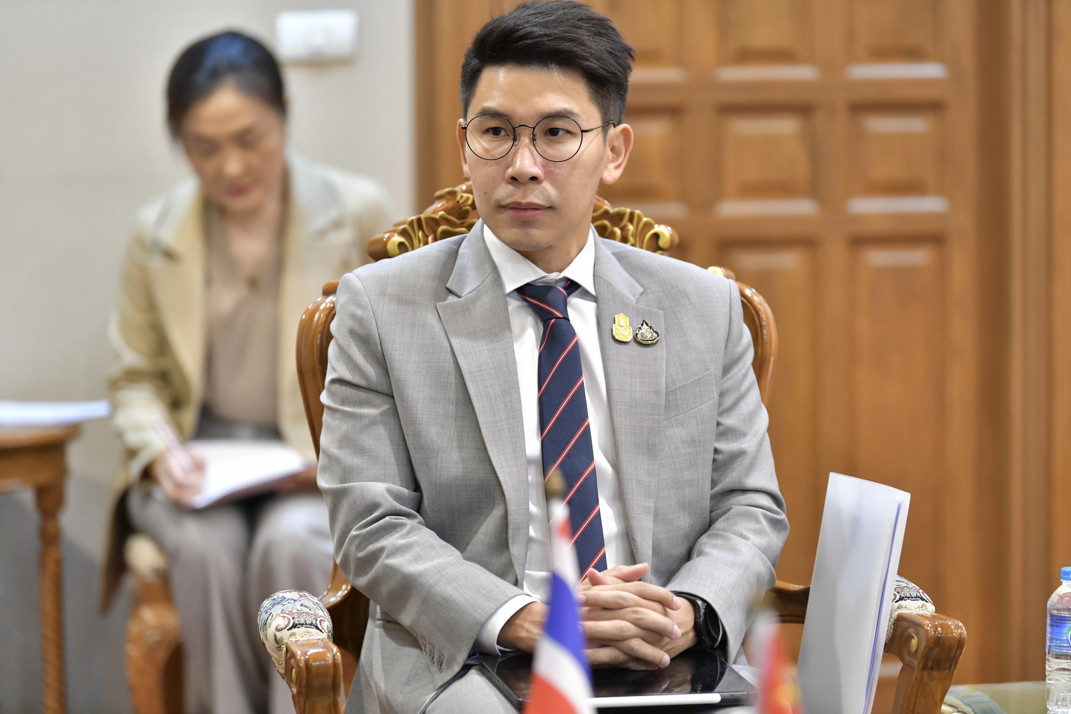รมว.ท่องเที่ยวและกีฬา อนุญาตให้ เอกอัครราชทูตสาธารณรัฐประชาชนจีน เข้าเยี่ยม