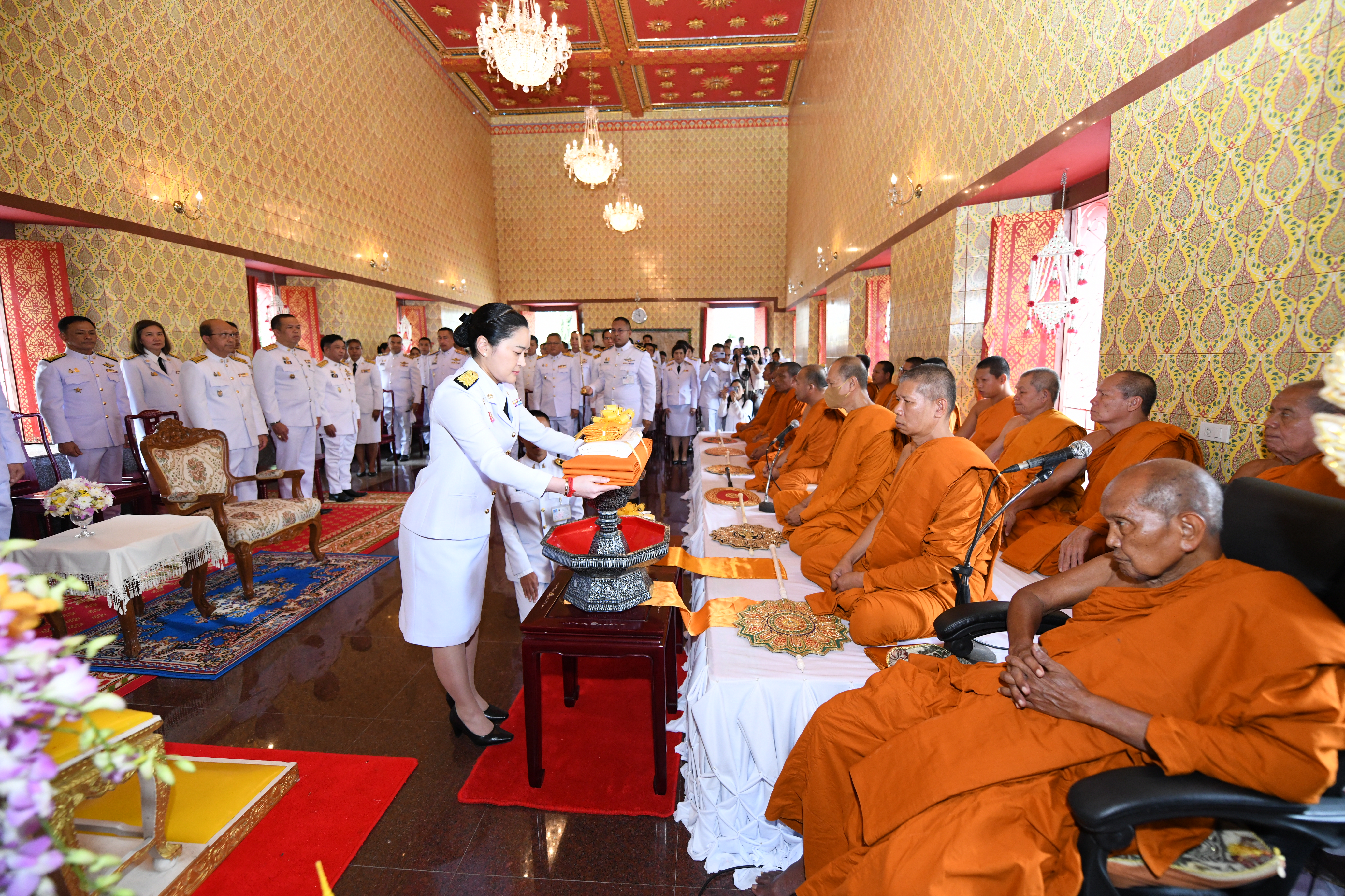 กระทรวงการท่องเที่ยวและกีฬาถวายผ้าพระกฐินพระราชทาน ประจำปี 2566 ณ วัดท่าโพธิ์ (พระอารามหลวง) จังหวัดนครศรีธรรมราช