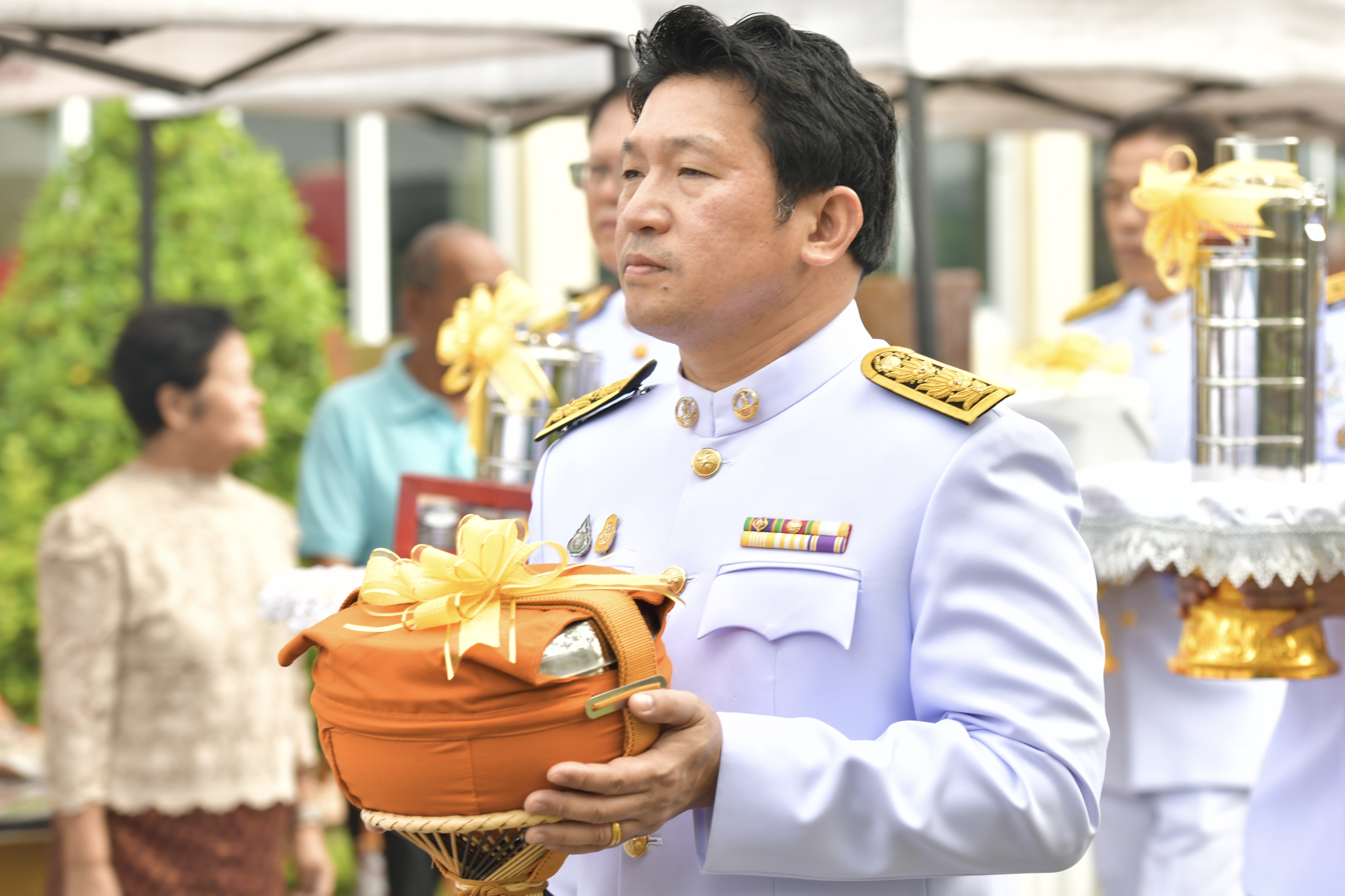 กระทรวงการท่องเที่ยวและกีฬาถวายผ้าพระกฐินพระราชทาน ประจำปี 2566 ณ วัดท่าโพธิ์ (พระอารามหลวง) จังหวัดนครศรีธรรมราช