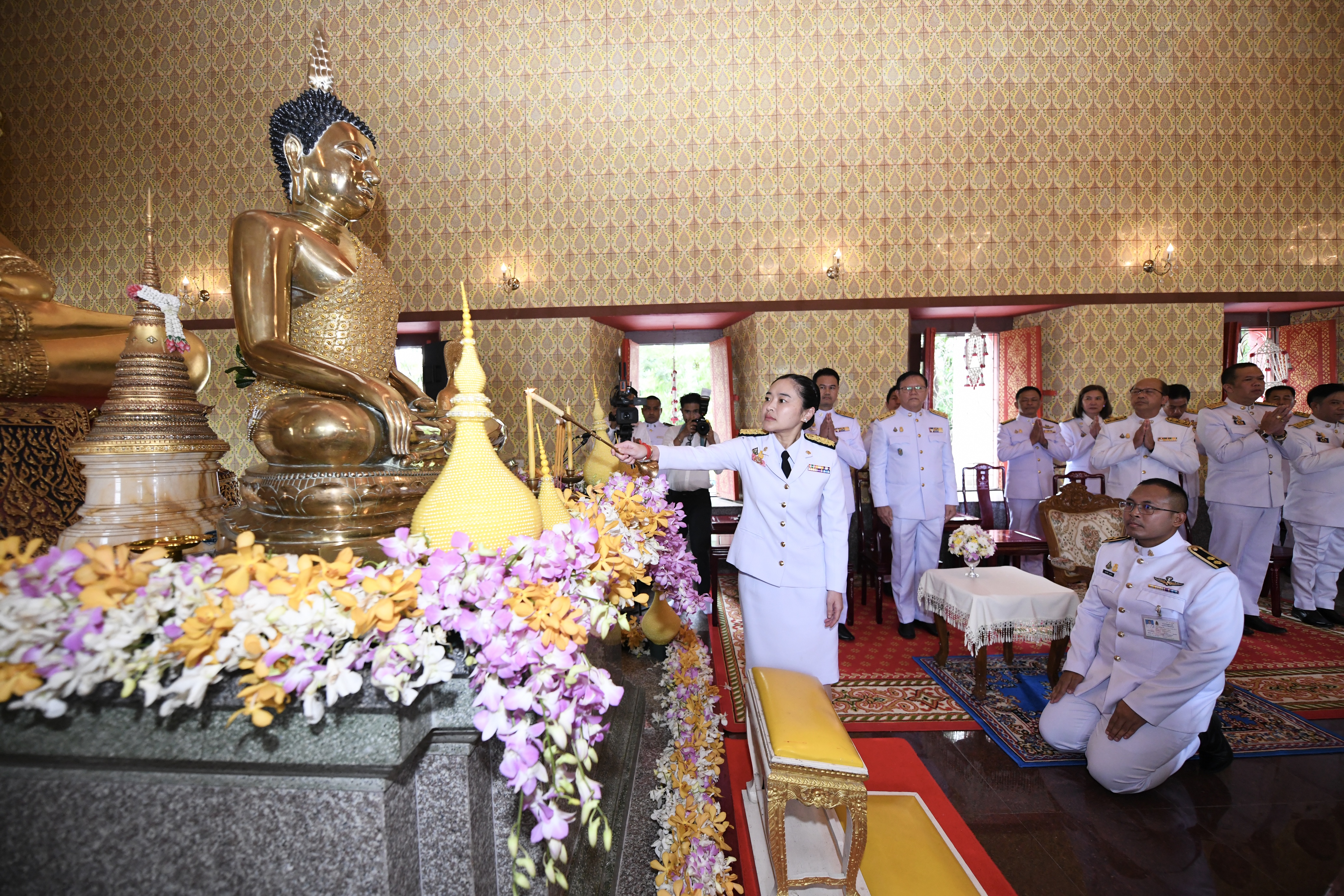 กระทรวงการท่องเที่ยวและกีฬาถวายผ้าพระกฐินพระราชทาน ประจำปี 2566 ณ วัดท่าโพธิ์ (พระอารามหลวง) จังหวัดนครศรีธรรมราช