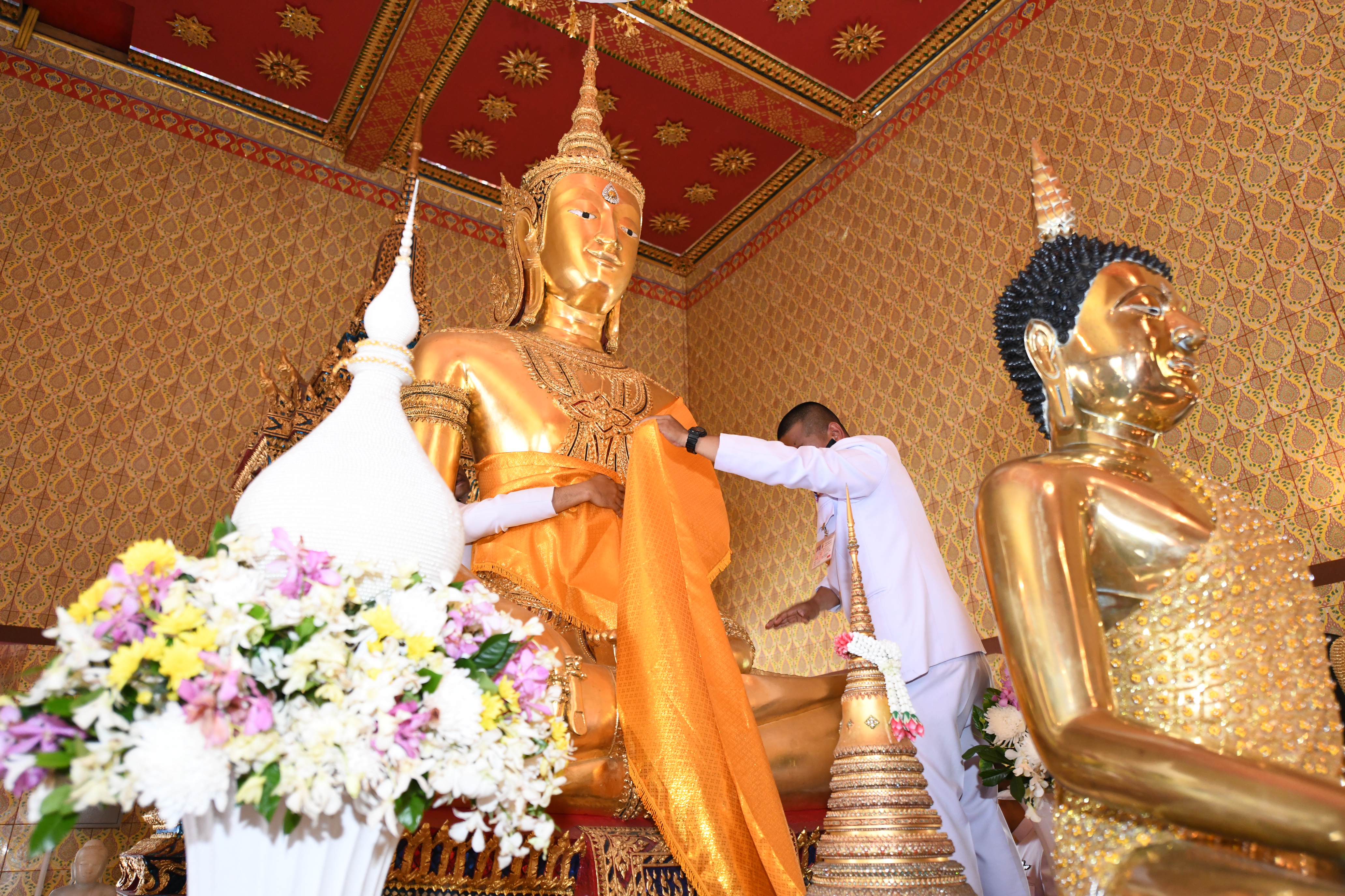 กระทรวงการท่องเที่ยวและกีฬาถวายผ้าพระกฐินพระราชทาน ประจำปี 2566 ณ วัดท่าโพธิ์ (พระอารามหลวง) จังหวัดนครศรีธรรมราช