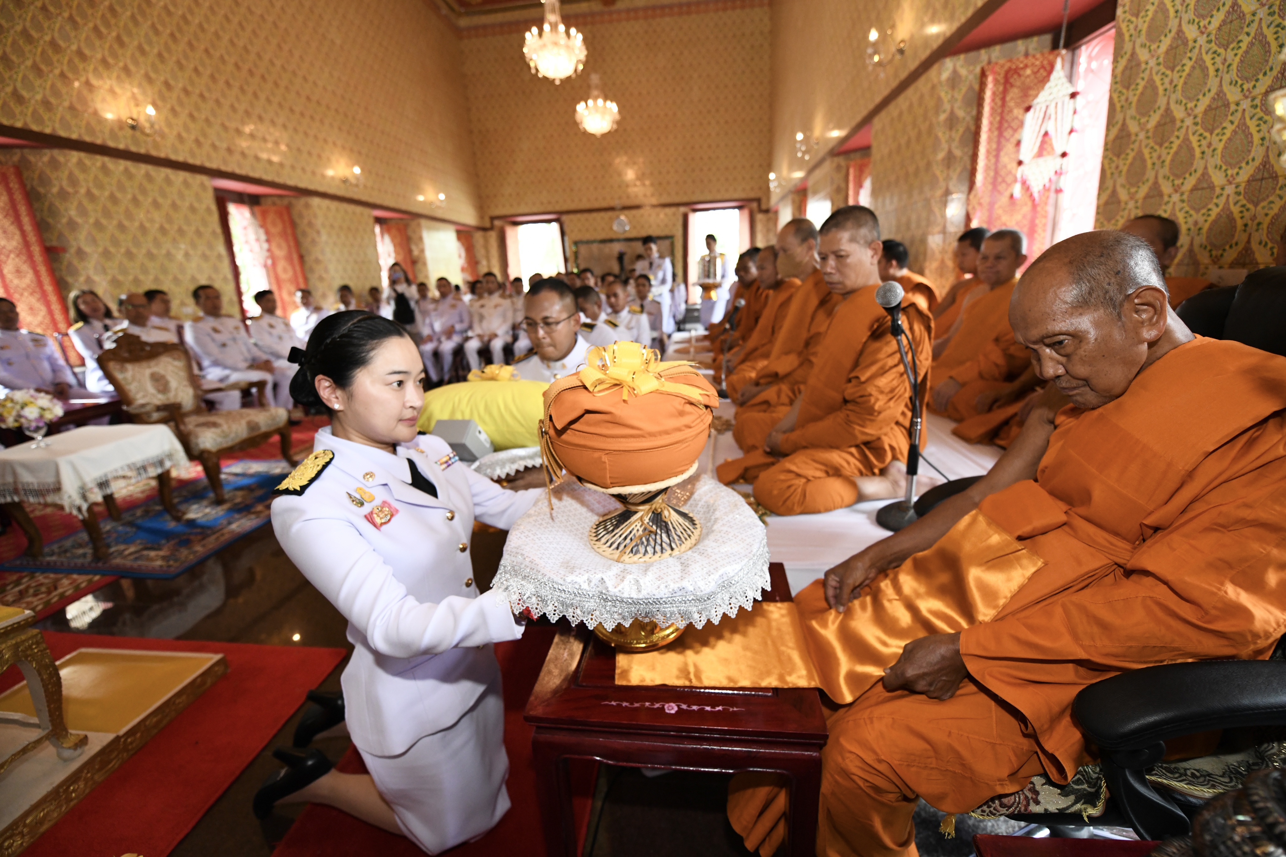 กระทรวงการท่องเที่ยวและกีฬาถวายผ้าพระกฐินพระราชทาน ประจำปี 2566 ณ วัดท่าโพธิ์ (พระอารามหลวง) จังหวัดนครศรีธรรมราช