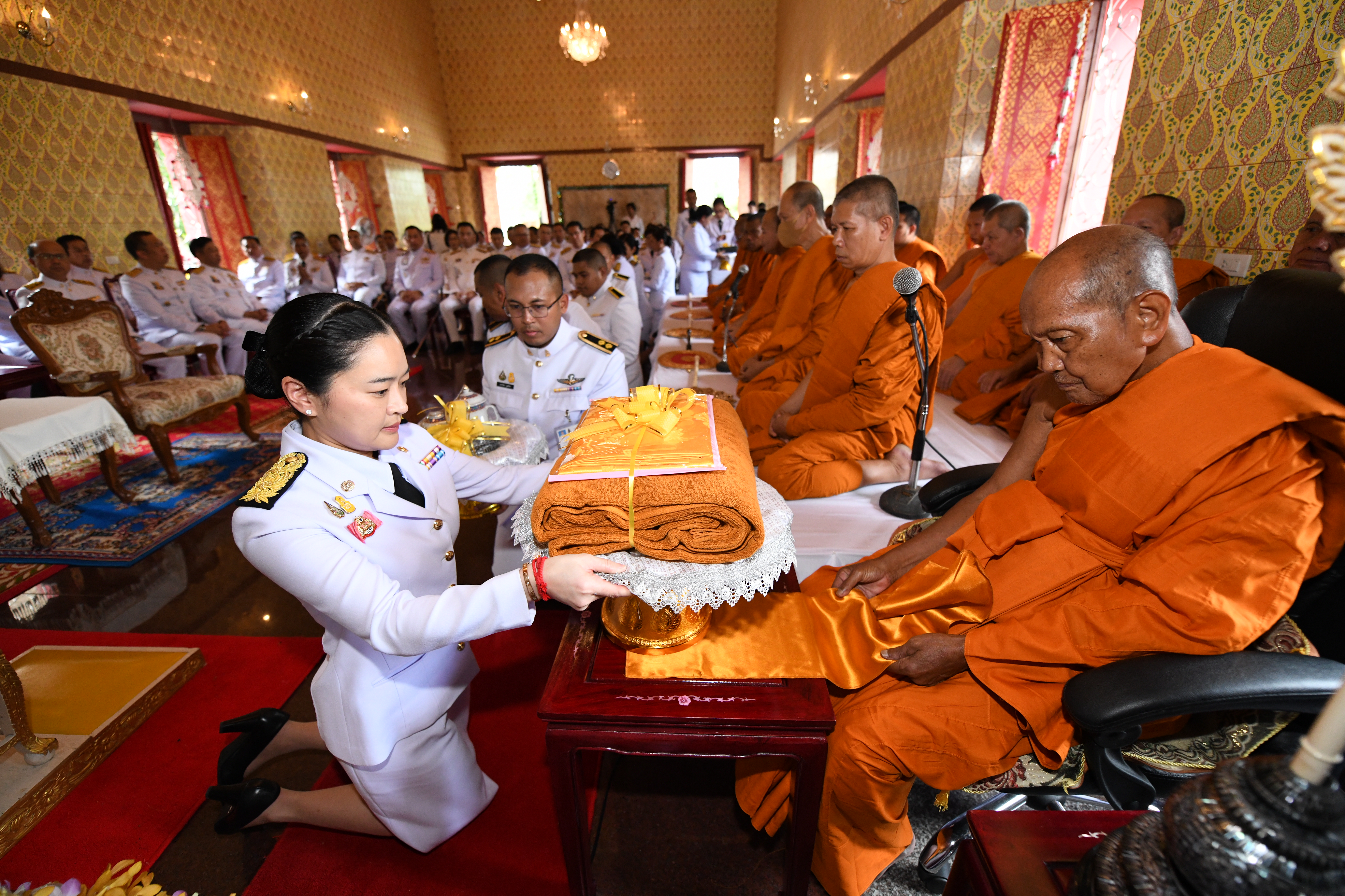กระทรวงการท่องเที่ยวและกีฬาถวายผ้าพระกฐินพระราชทาน ประจำปี 2566 ณ วัดท่าโพธิ์ (พระอารามหลวง) จังหวัดนครศรีธรรมราช