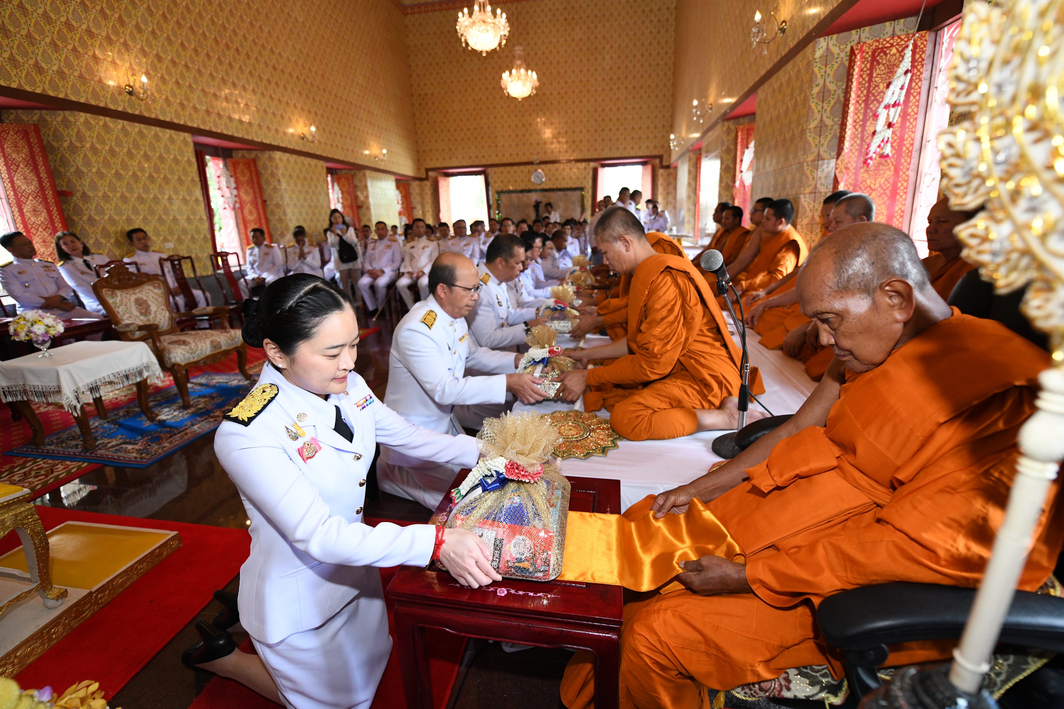 กระทรวงการท่องเที่ยวและกีฬาถวายผ้าพระกฐินพระราชทาน ประจำปี 2566 ณ วัดท่าโพธิ์ (พระอารามหลวง) จังหวัดนครศรีธรรมราช