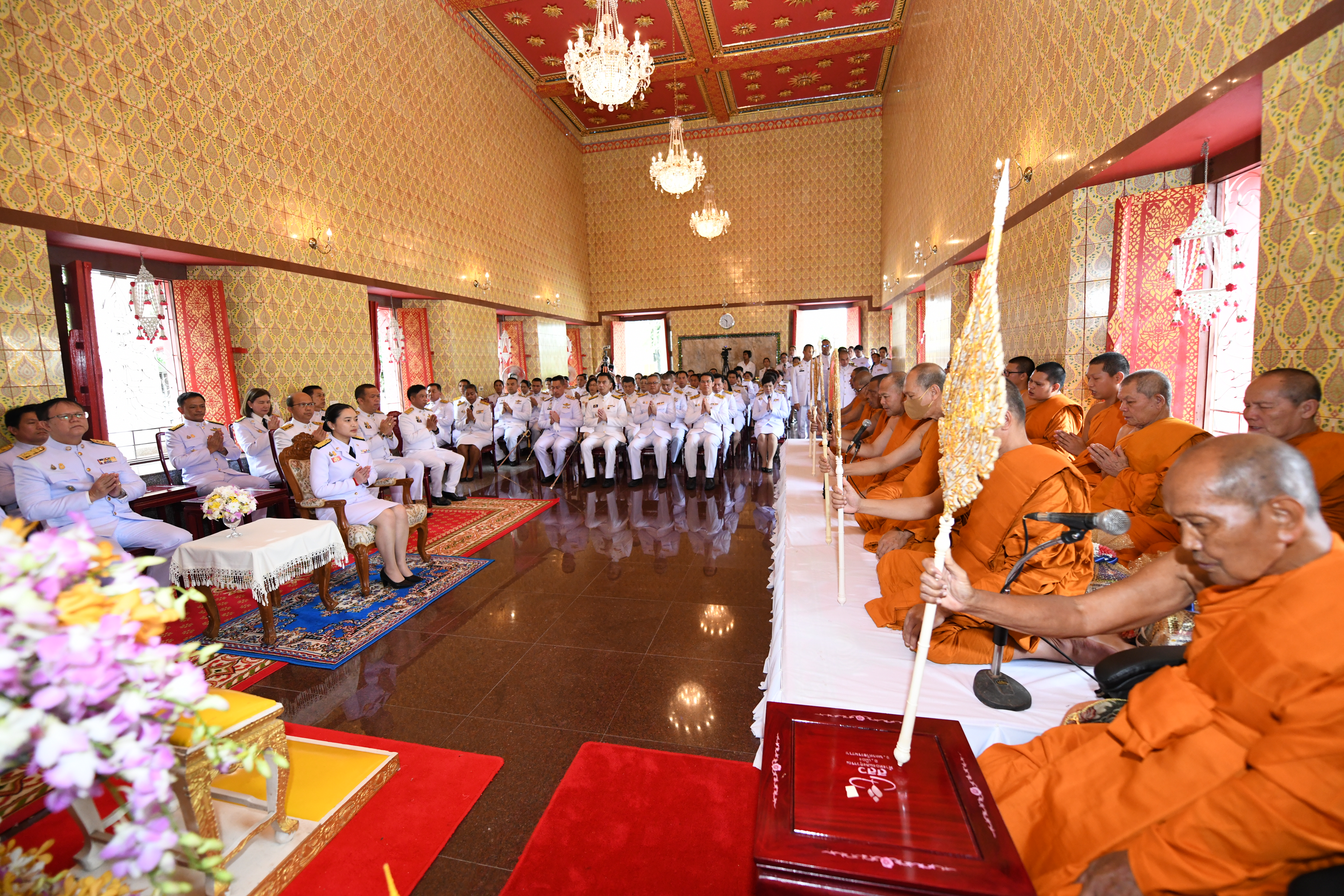 กระทรวงการท่องเที่ยวและกีฬาถวายผ้าพระกฐินพระราชทาน ประจำปี 2566 ณ วัดท่าโพธิ์ (พระอารามหลวง) จังหวัดนครศรีธรรมราช
