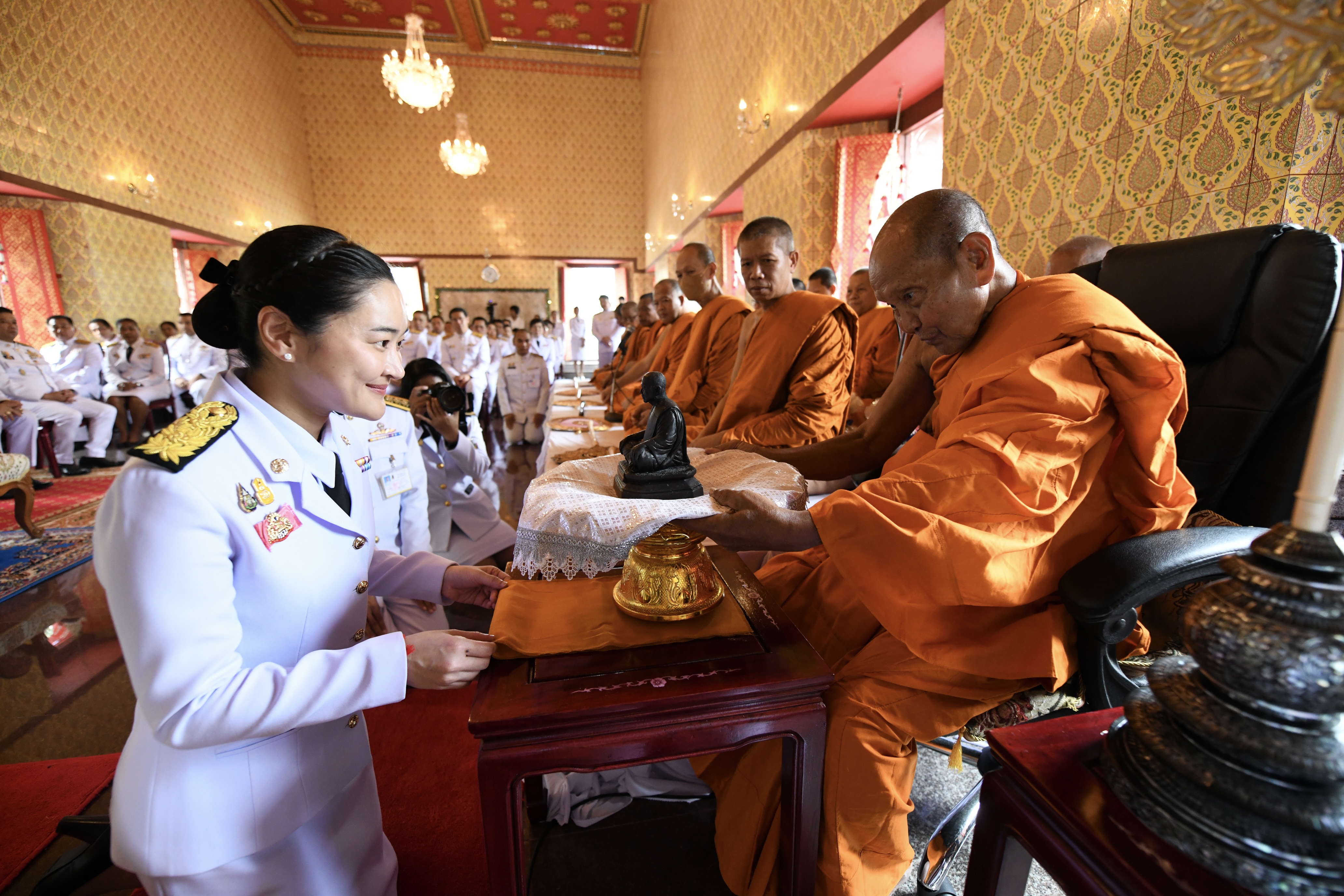 กระทรวงการท่องเที่ยวและกีฬาถวายผ้าพระกฐินพระราชทาน ประจำปี 2566 ณ วัดท่าโพธิ์ (พระอารามหลวง) จังหวัดนครศรีธรรมราช