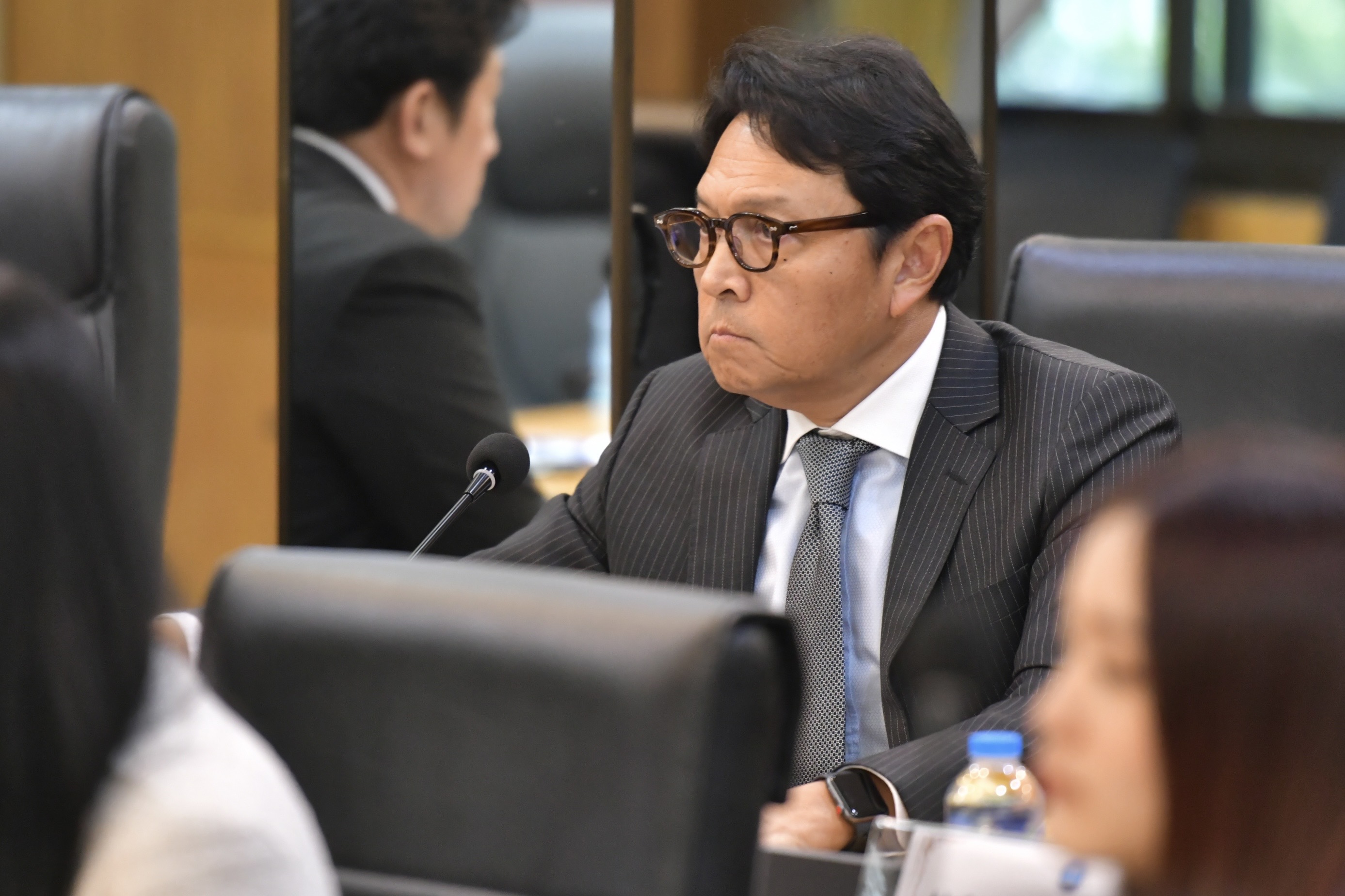 ประธานบริษัทโบอิ้ง ประจำภูมิภาคเอเชียตะวันออกเฉียงใต้ ในฐานะหัวหน้าคณะสภาธุรกิจสหรัฐอเมริกา-อาเซียน (U.S.-Asean Business Council: USABC) และคณะฯ