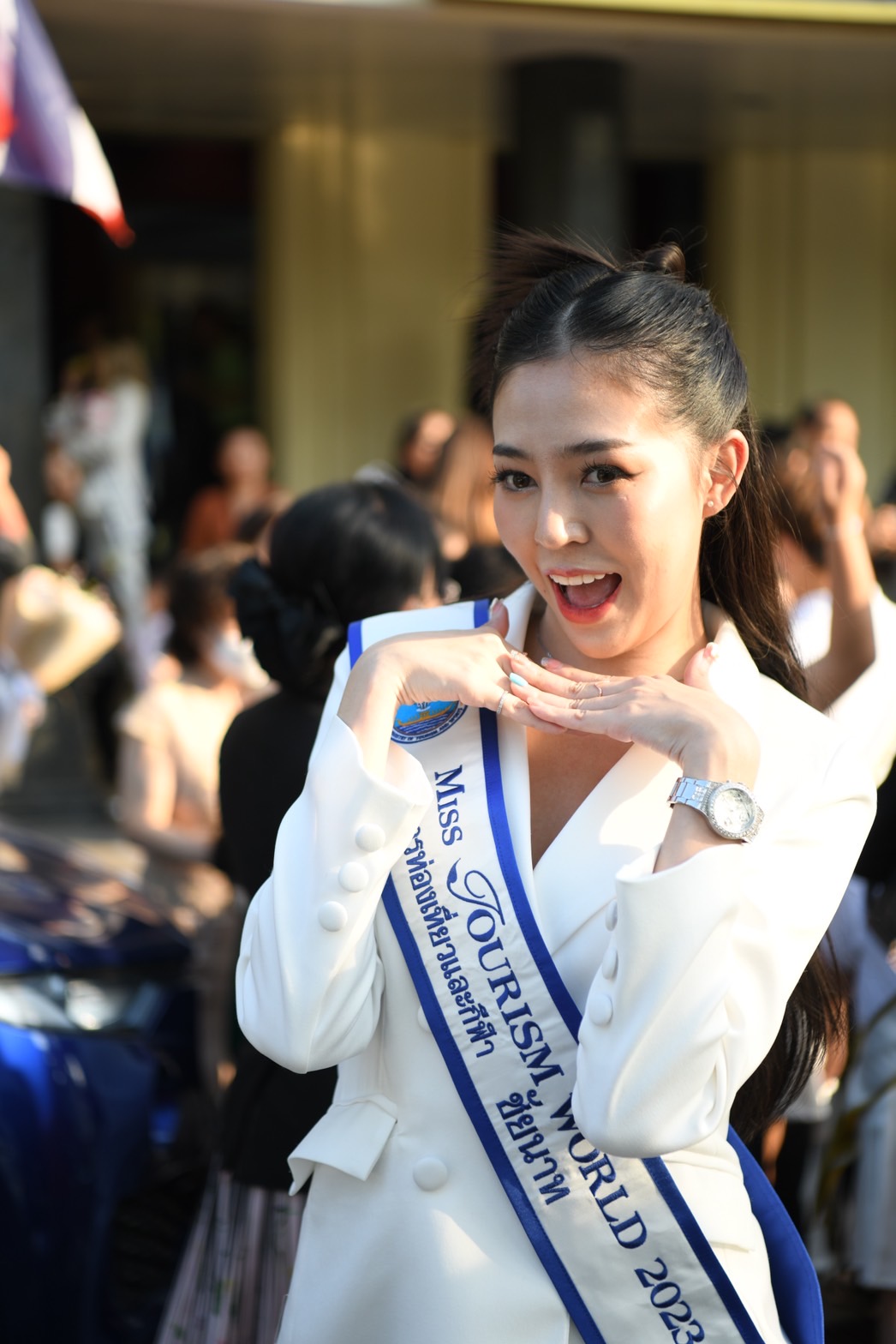 พิธีแต่งตั้งและรับมอบสายสะพายอันทรงเกียรติของทูตการท่องเที่ยวและทูตการกีฬา 