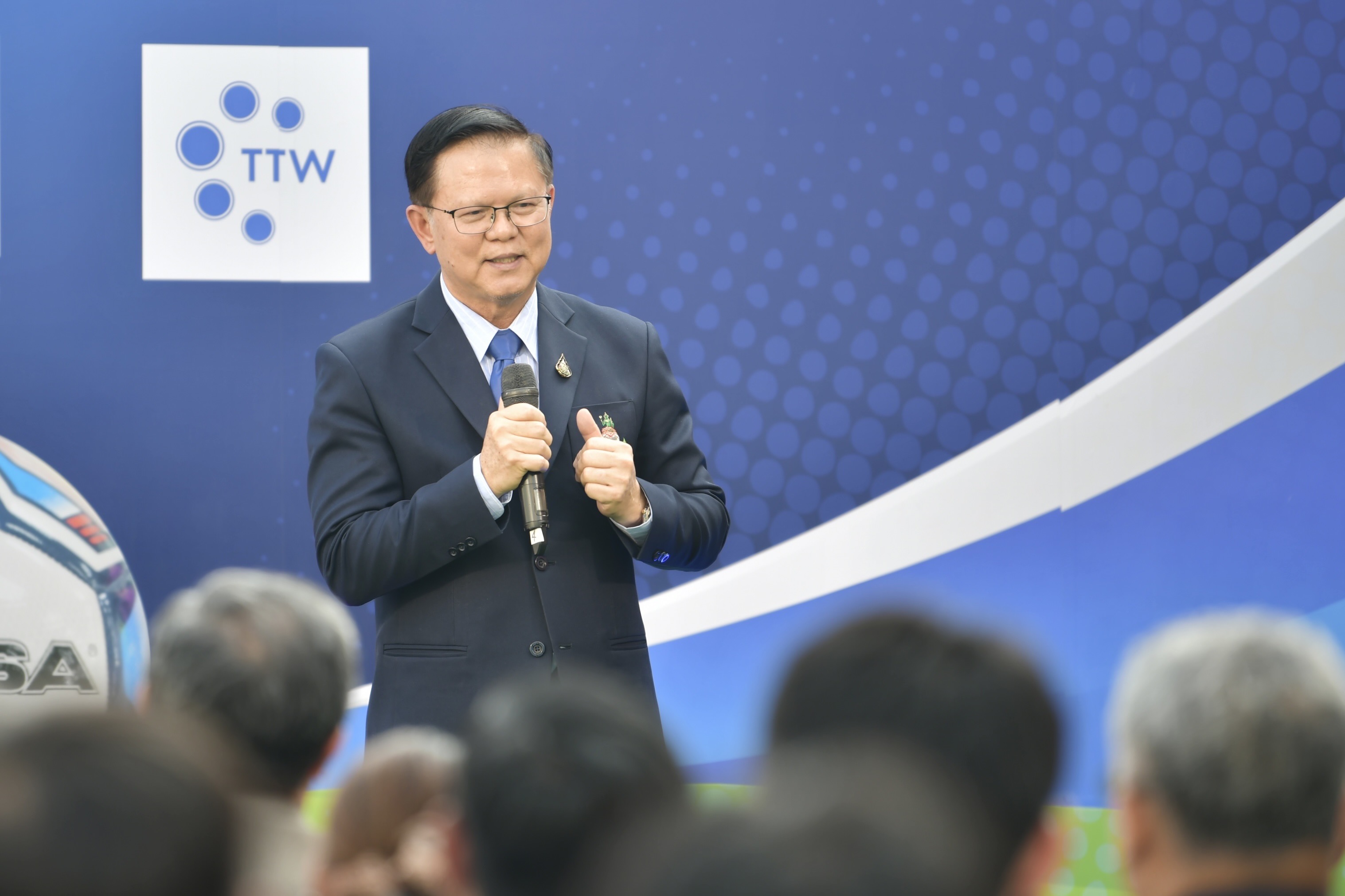 งานแถลงข่าว การจัดการแข่งขันกีฬาฟุตบอล กีฬาระหว่างโรงเรียน ประจำปีการศึกษา 2566 รุ่นอายุไม่เกิน 16 ปี ประเภท ก