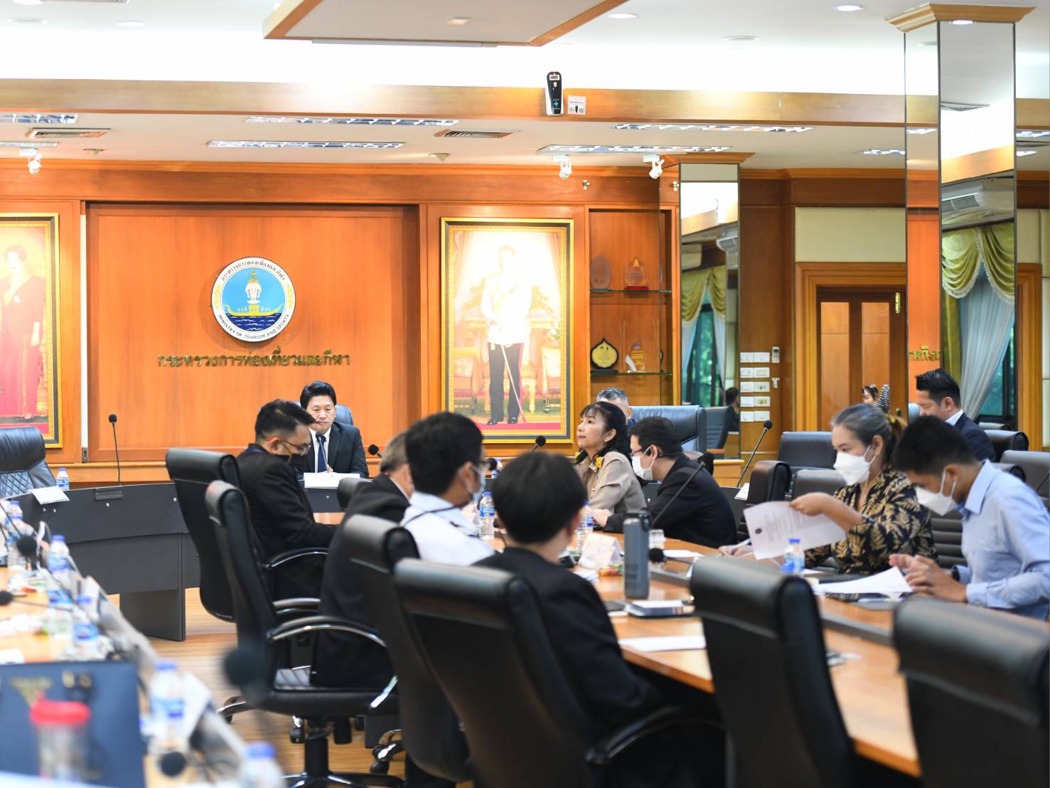 การประชุมหารือทิศทางการพัฒนาระบบอำนวยความสะดวกแก่ผู้เดินทาง