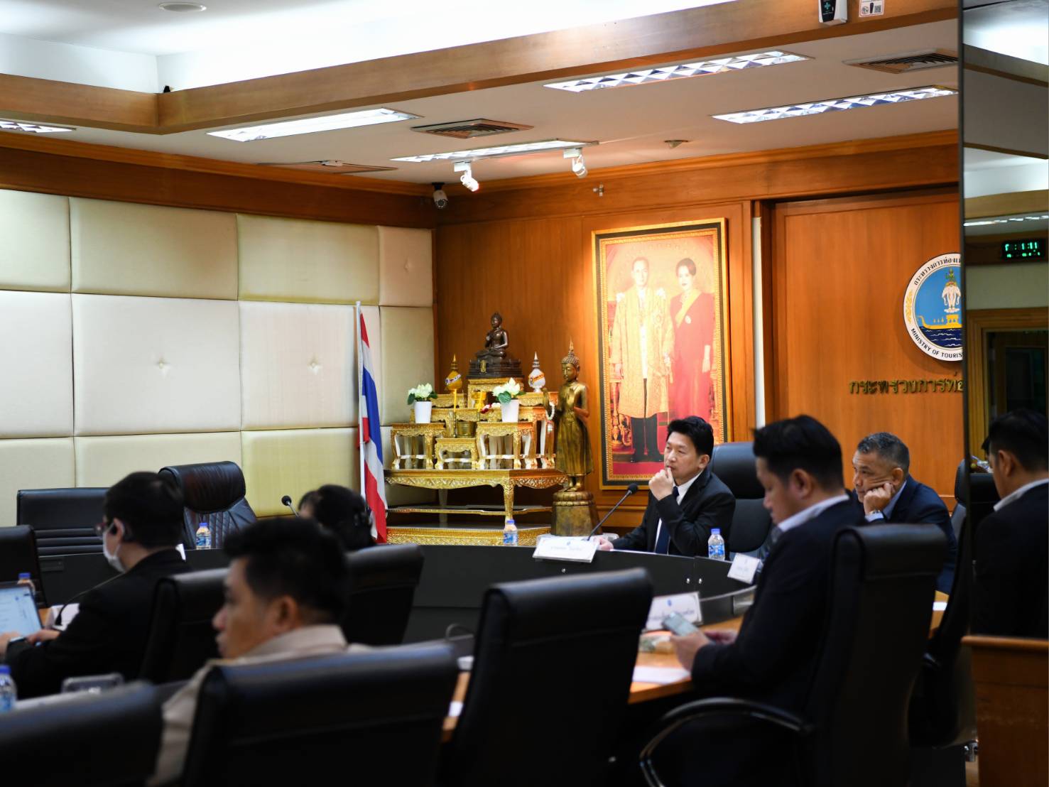 การประชุมหารือทิศทางการพัฒนาระบบอำนวยความสะดวกแก่ผู้เดินทาง