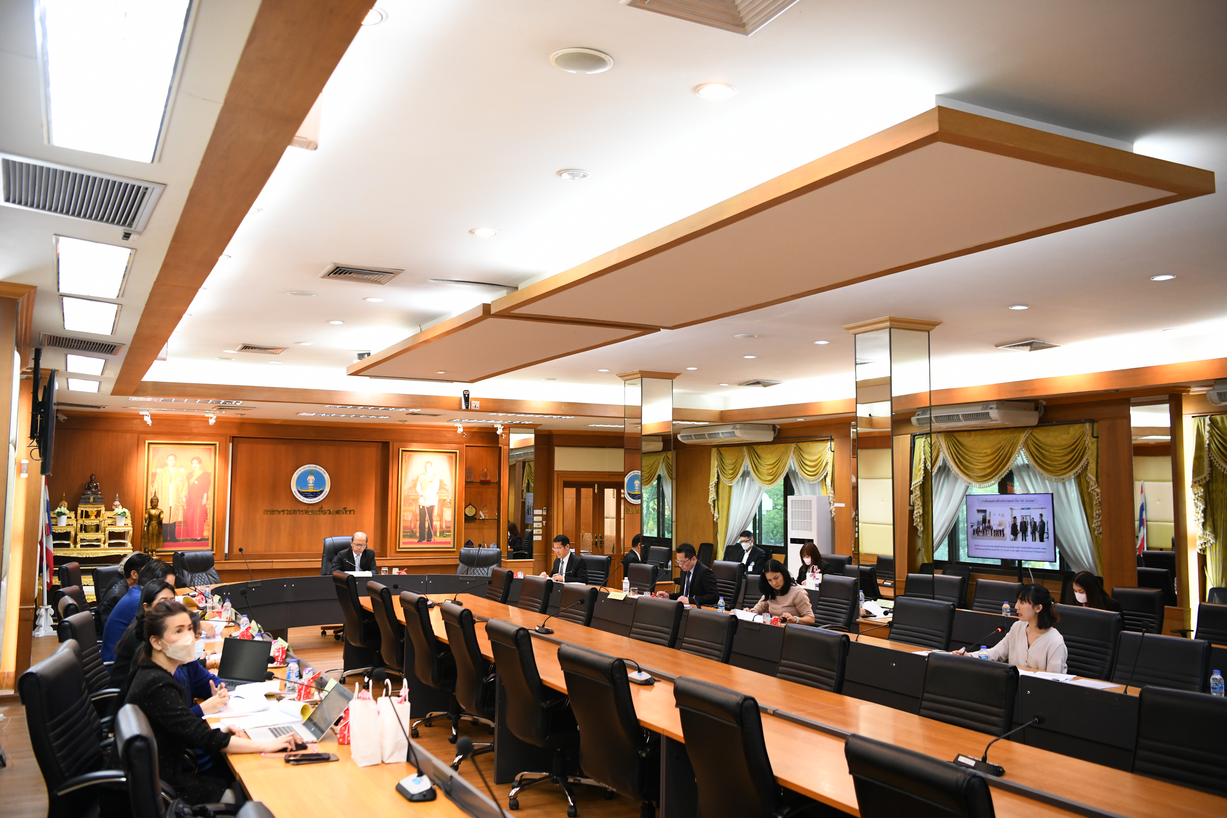 การประชุมคณะกรรมการพิจารณาการคืนเงินสำหรับมาตรการส่งเสริมการถ่ายทำภาพยนตร์ต่างประเทศในประเทศไทยครั้งที่ 1/2567