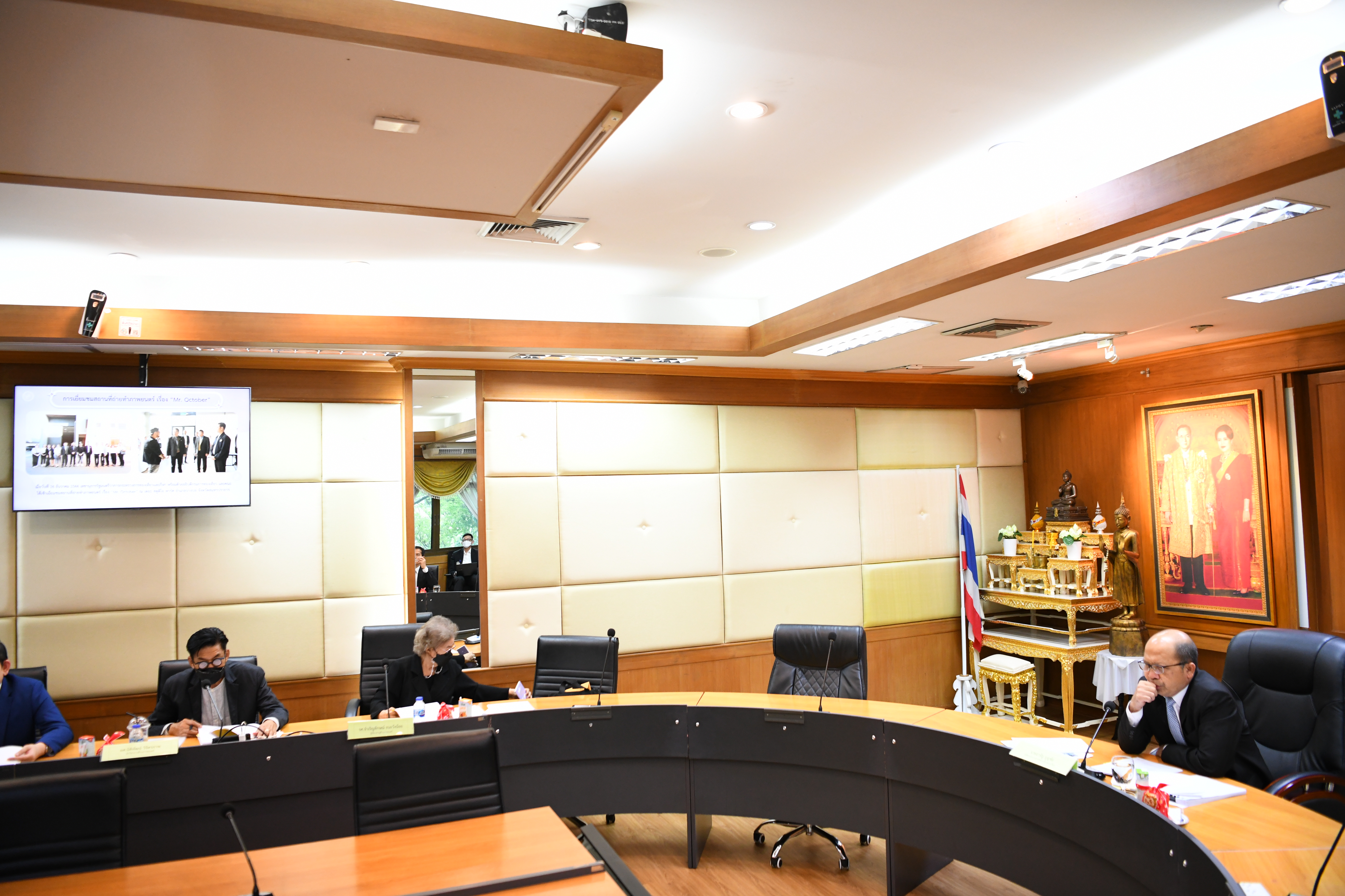 การประชุมคณะกรรมการพิจารณาการคืนเงินสำหรับมาตรการส่งเสริมการถ่ายทำภาพยนตร์ต่างประเทศในประเทศไทยครั้งที่ 1/2567
