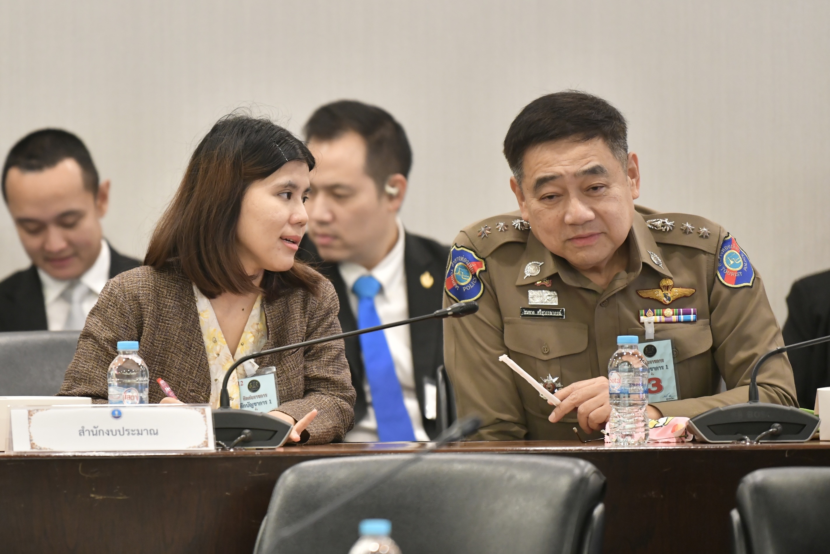 การประชุมคณะกรรมการจัดทำงบประมาณรายจ่ายบูรณาการ ประจำปีงบประมาณ พ.ศ. 2568 แผนงานบูรณาการสร้างรายได้จากการท่องเที่ยว ครั้งที่ 1/2567, การประชุมคณะกรรมการนโยบายการท่องเที่ยวแห่งชาติ ครั้งที่ 1/2567 และการประชุมคณะกรรมการนโยบายการกีฬาแห่งชาติ ครั้งที่ 1/2567
