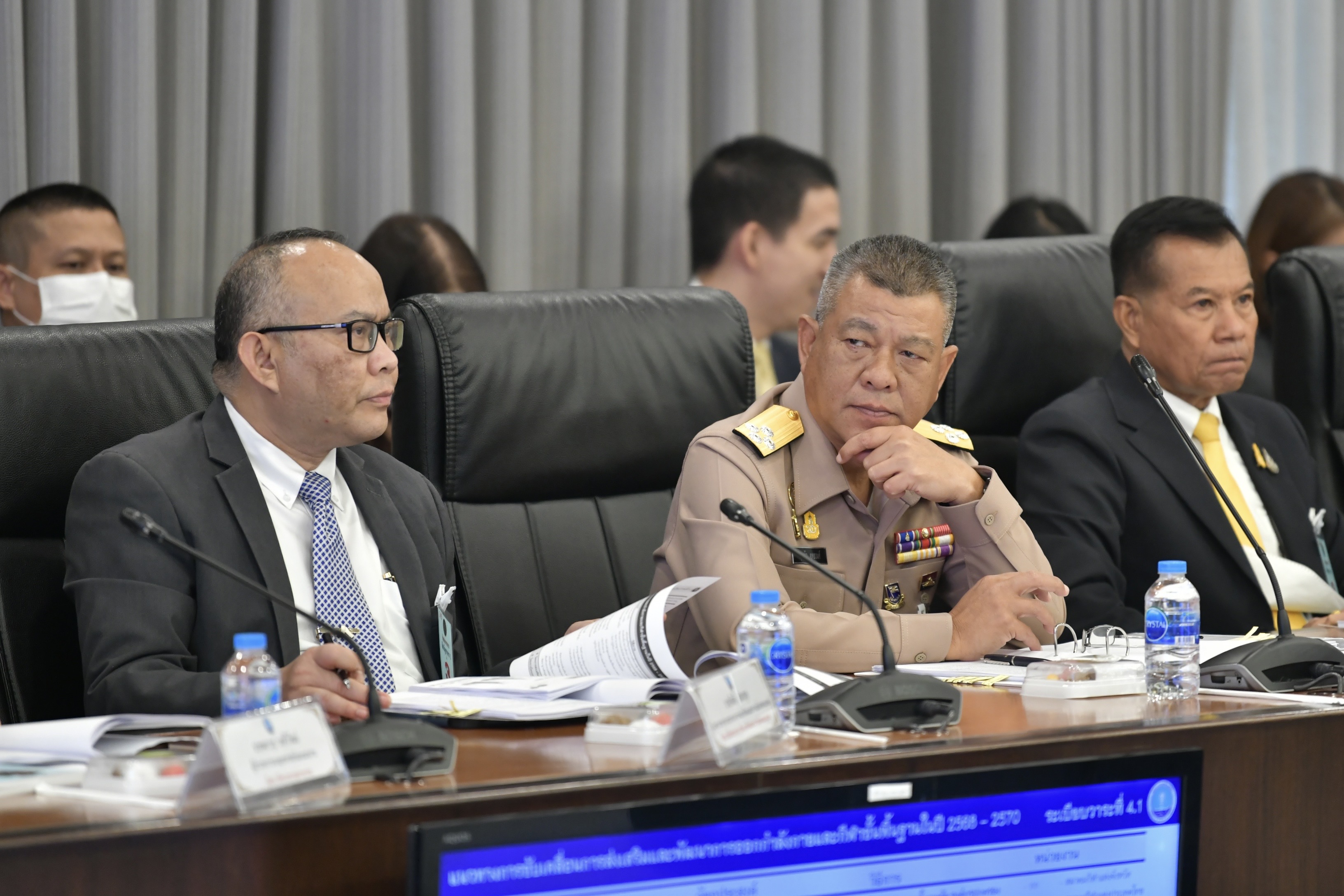 การประชุมคณะกรรมการจัดทำงบประมาณรายจ่ายบูรณาการ ประจำปีงบประมาณ พ.ศ. 2568 แผนงานบูรณาการสร้างรายได้จากการท่องเที่ยว ครั้งที่ 1/2567, การประชุมคณะกรรมการนโยบายการท่องเที่ยวแห่งชาติ ครั้งที่ 1/2567 และการประชุมคณะกรรมการนโยบายการกีฬาแห่งชาติ ครั้งที่ 1/2567