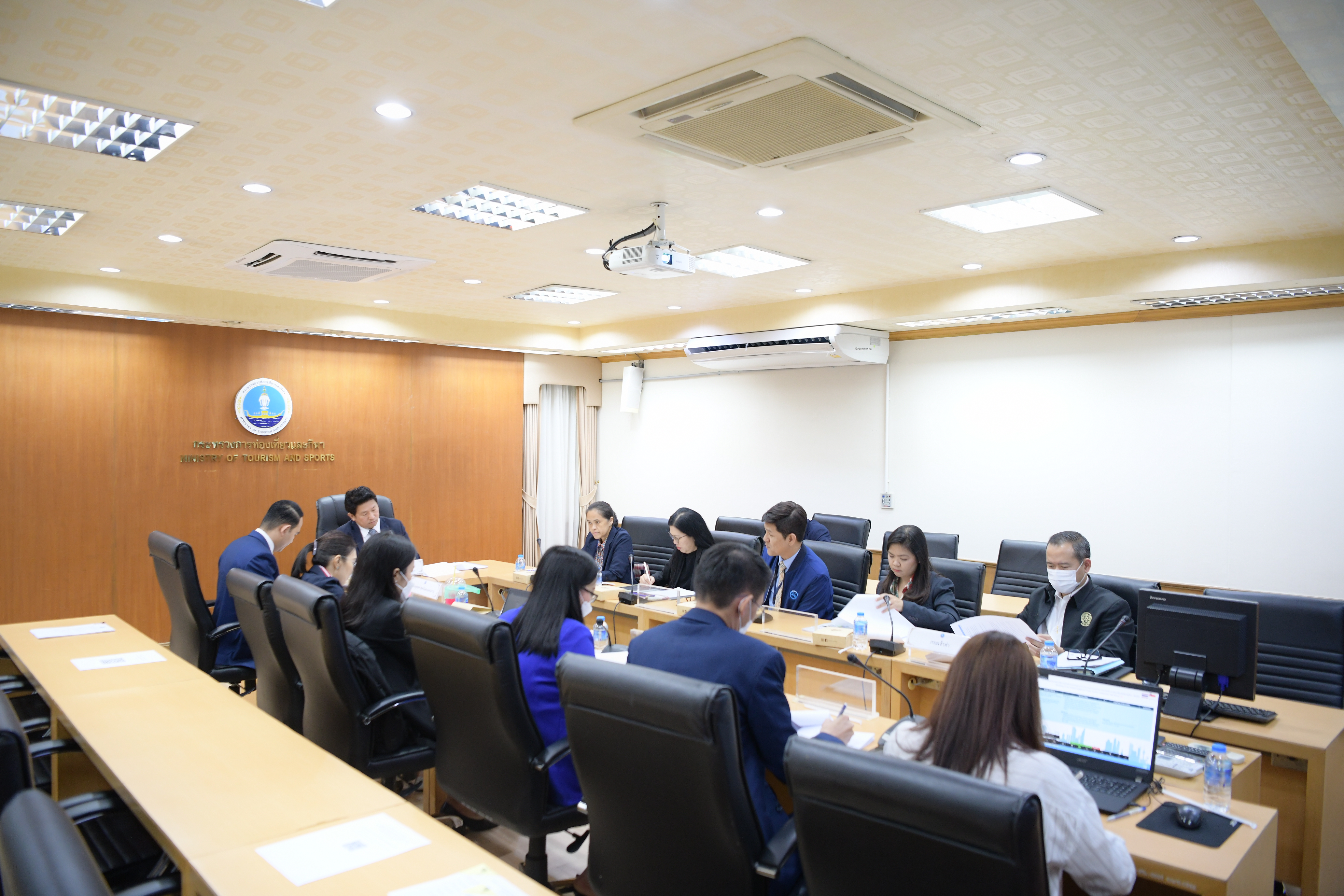 การประชุมคณะทำงานเฉพาะกิจด้านการท่องเที่ยวเรือสำราญไทย - สิงคโปร์ ฝ่ายไทย ครั้งที่ 1/2567 