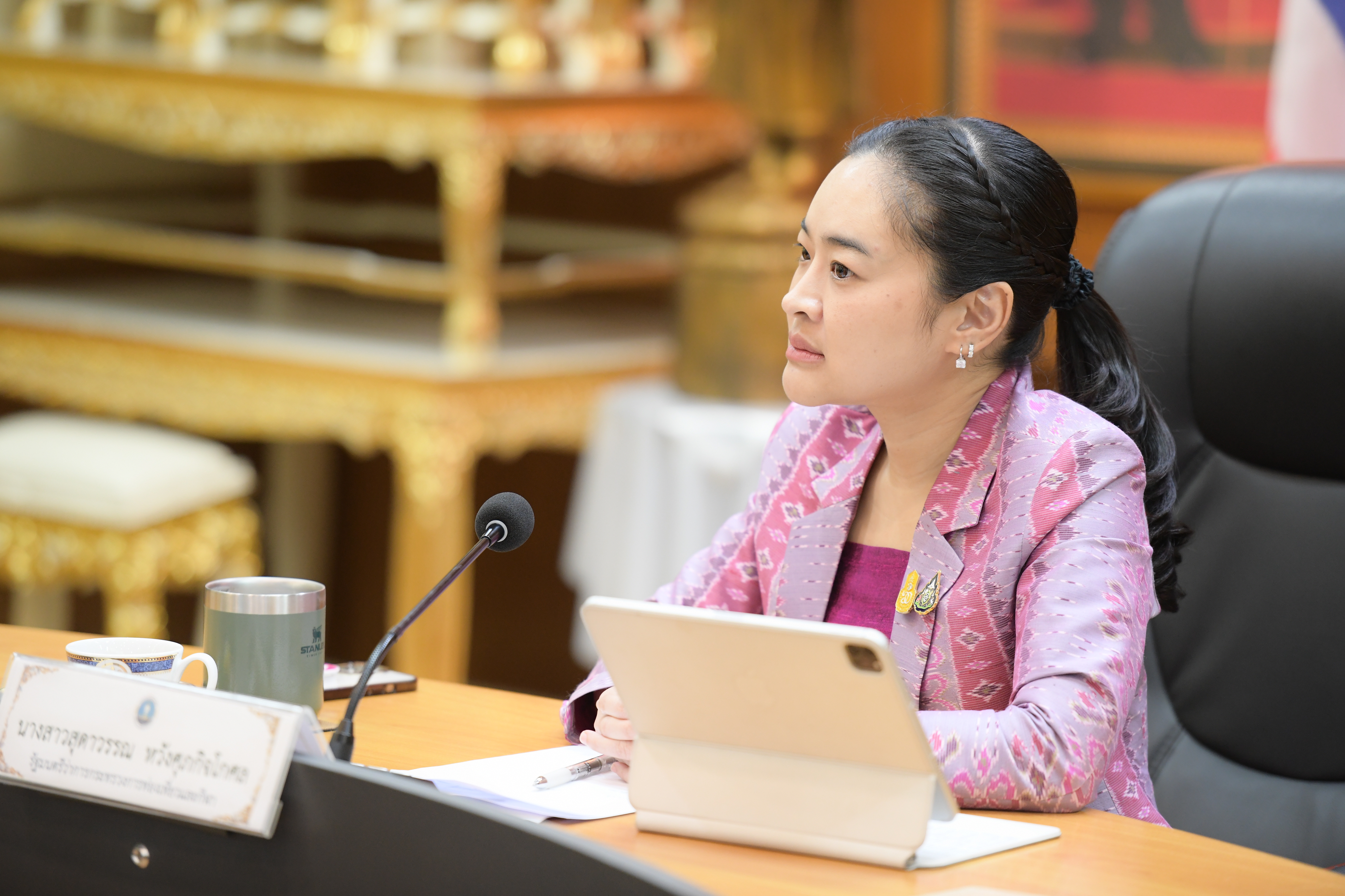 รมว.สุดาวรรณ ให้การต้อนรับ คณะกรรมาธิการการท่องเที่ยว สภาผู้แทนราษฎร และประชุมหารือด้านการท่องเที่ยว