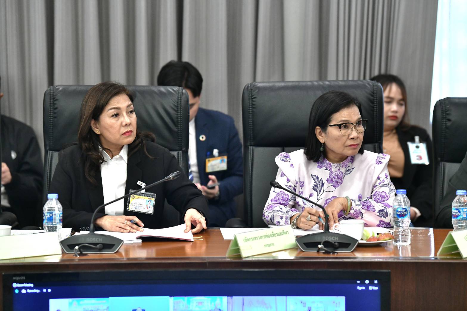 การประชุมคณะกรรมการขับเคลื่อนการฟื้นฟูวิถีชีวิตกลุ่มชาติพันธุ์ชาวเลและชาวกะเหรี่ยง
