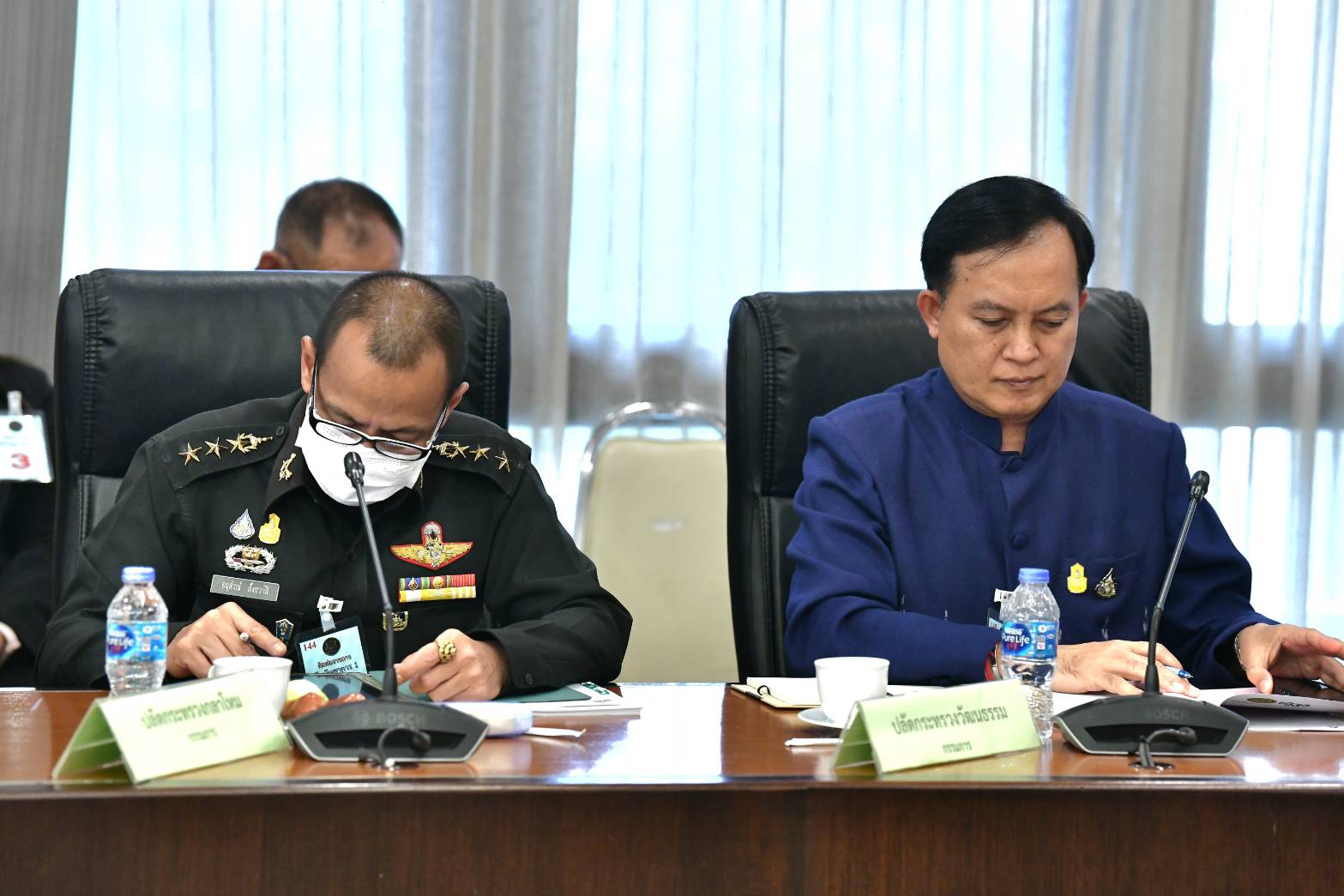 การประชุมคณะกรรมการขับเคลื่อนการฟื้นฟูวิถีชีวิตกลุ่มชาติพันธุ์ชาวเลและชาวกะเหรี่ยง
