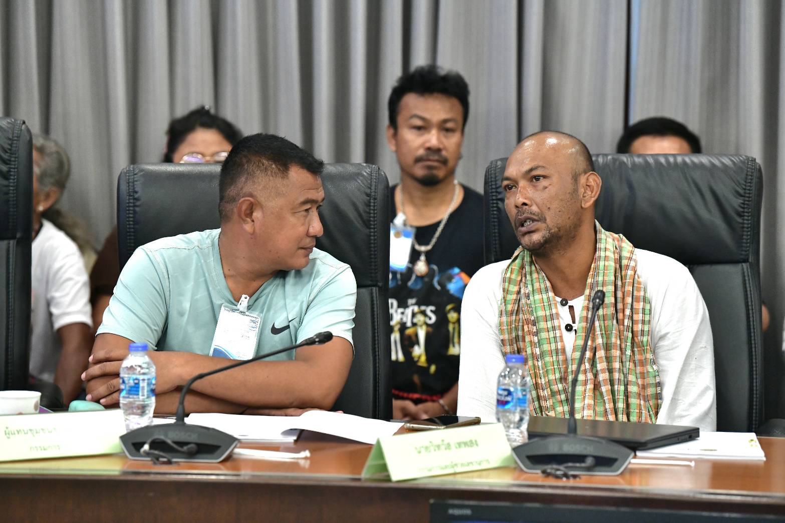 การประชุมคณะกรรมการขับเคลื่อนการฟื้นฟูวิถีชีวิตกลุ่มชาติพันธุ์ชาวเลและชาวกะเหรี่ยง