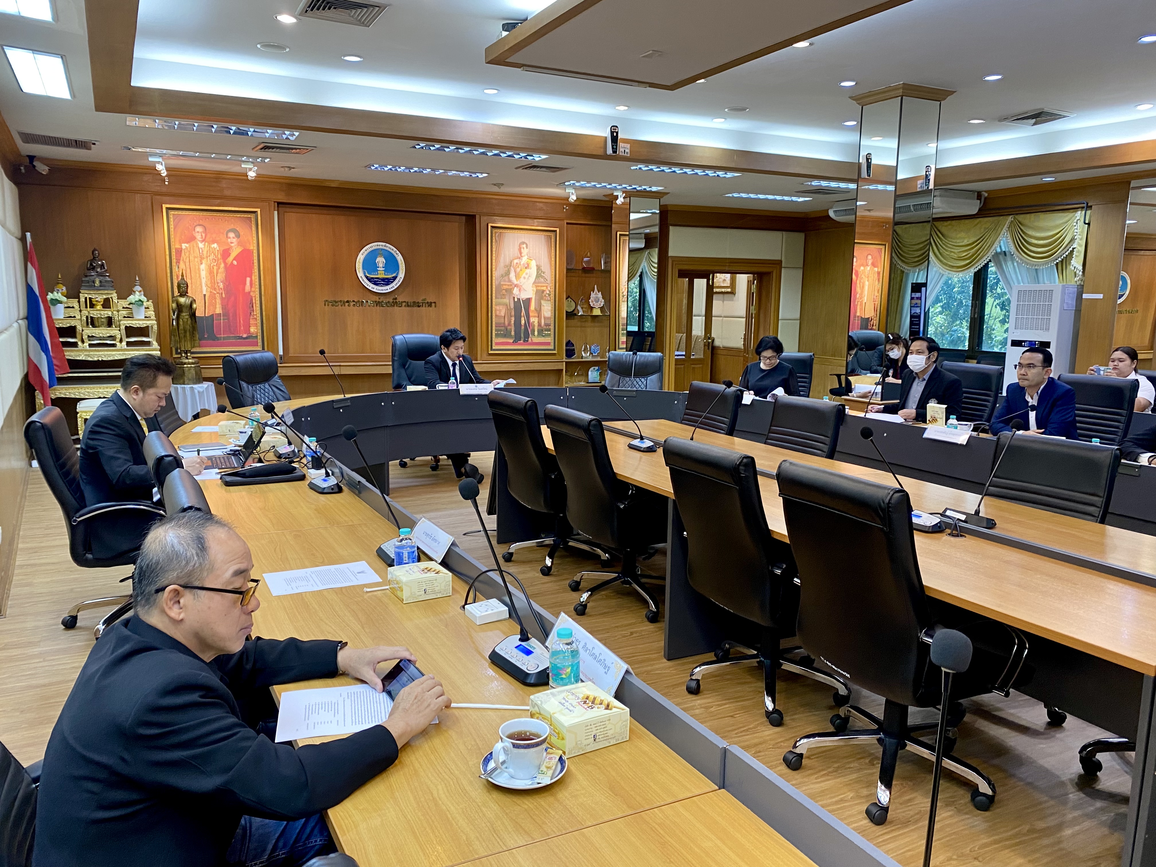 ประชุมชี้แจงแนวทาง โครงการช่วยเหลือเยียวยานักท่องเที่ยวฯ