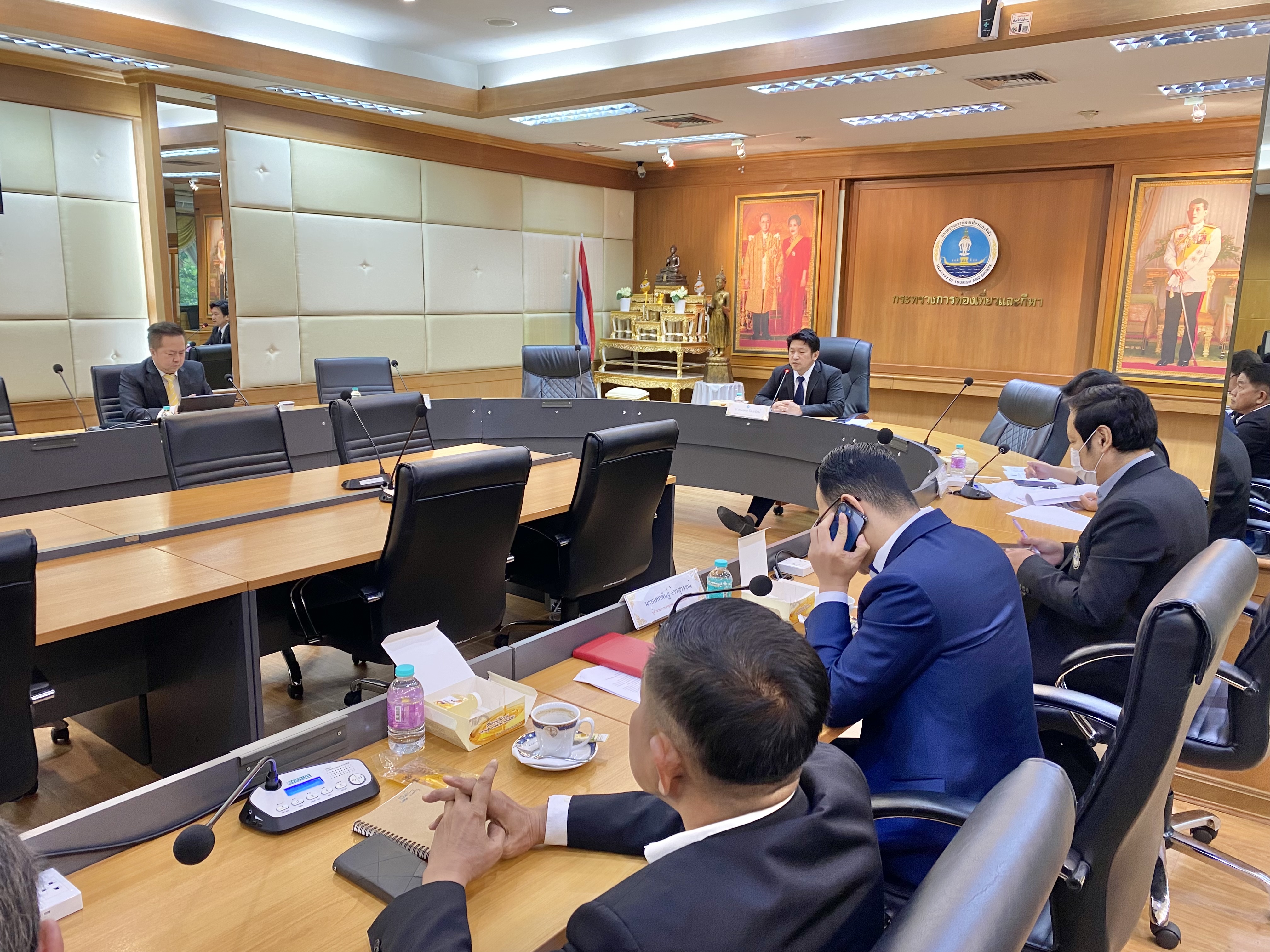 ประชุมชี้แจงแนวทาง โครงการช่วยเหลือเยียวยานักท่องเที่ยวฯ