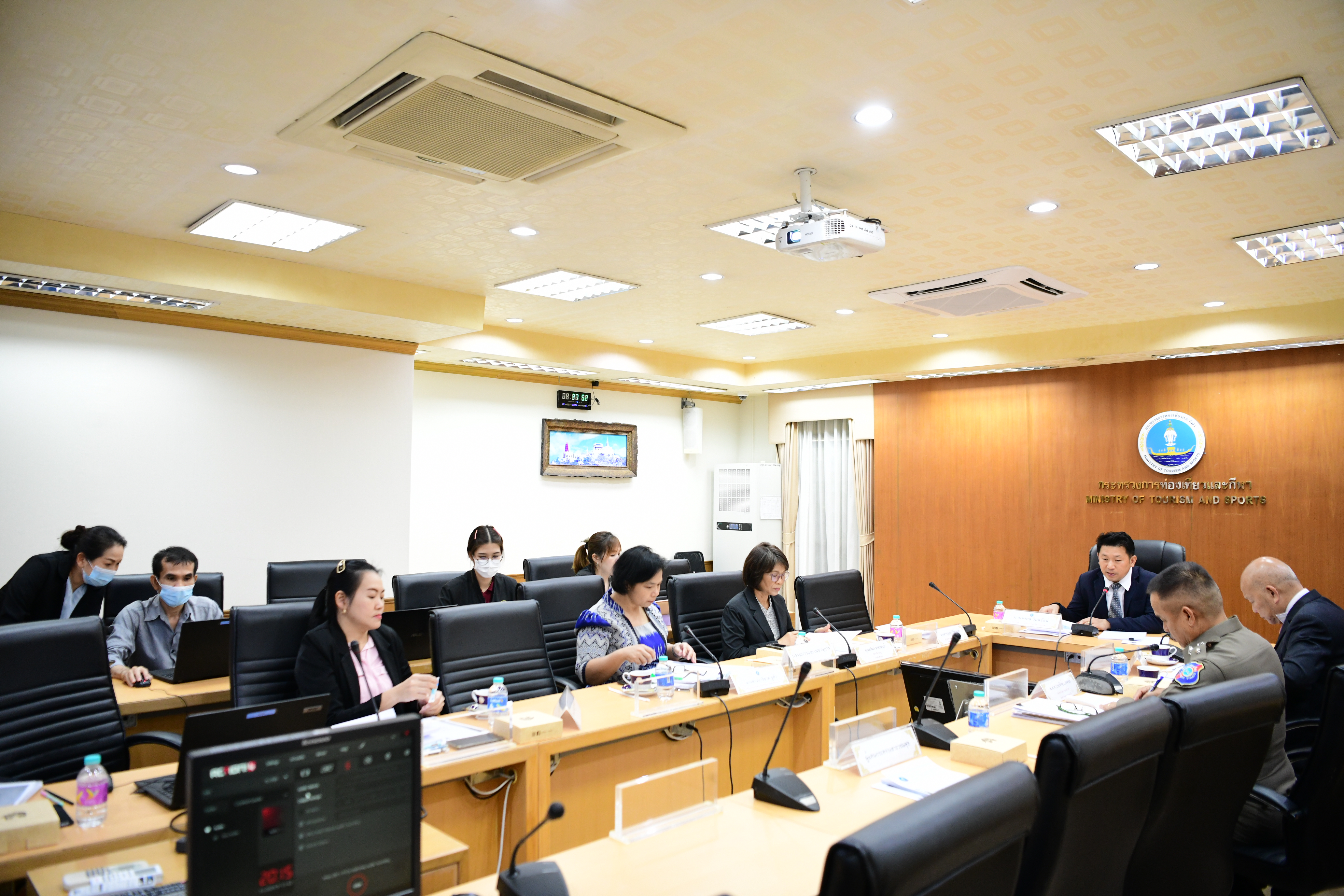 การประชุมคณะกรรมการกลั่นกรองการจ่ายเงินช่วยเหลือเยียวยานักท่องเที่ยวชาวต่างชาติ ครั้งที่ 3/2567