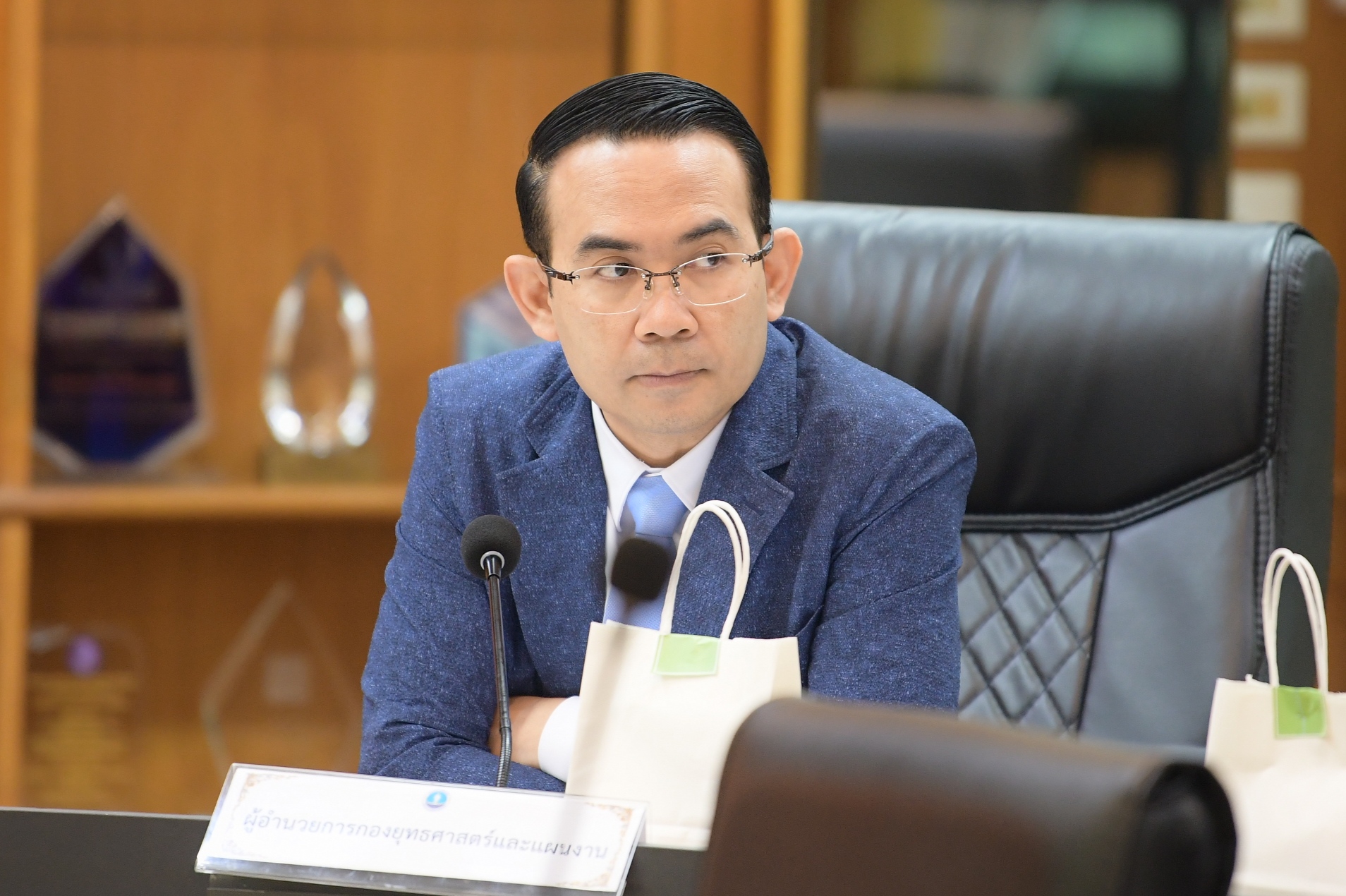 การประชุมติดตามงบประมาณ สำนักงานปลัดกระทรวงการท่องเที่ยวและกีฬา ณ สิ้นไตรมาส 1