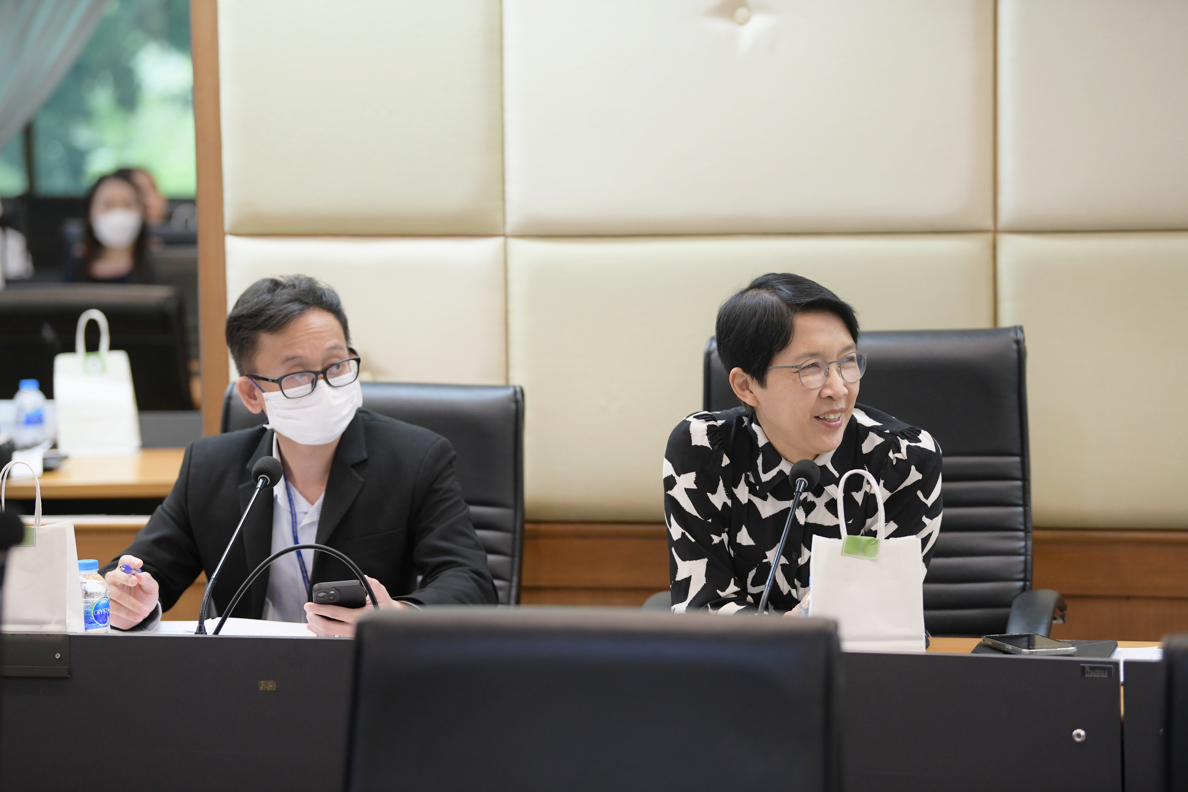 การประชุมติดตามงบประมาณ สำนักงานปลัดกระทรวงการท่องเที่ยวและกีฬา ณ สิ้นไตรมาส 1