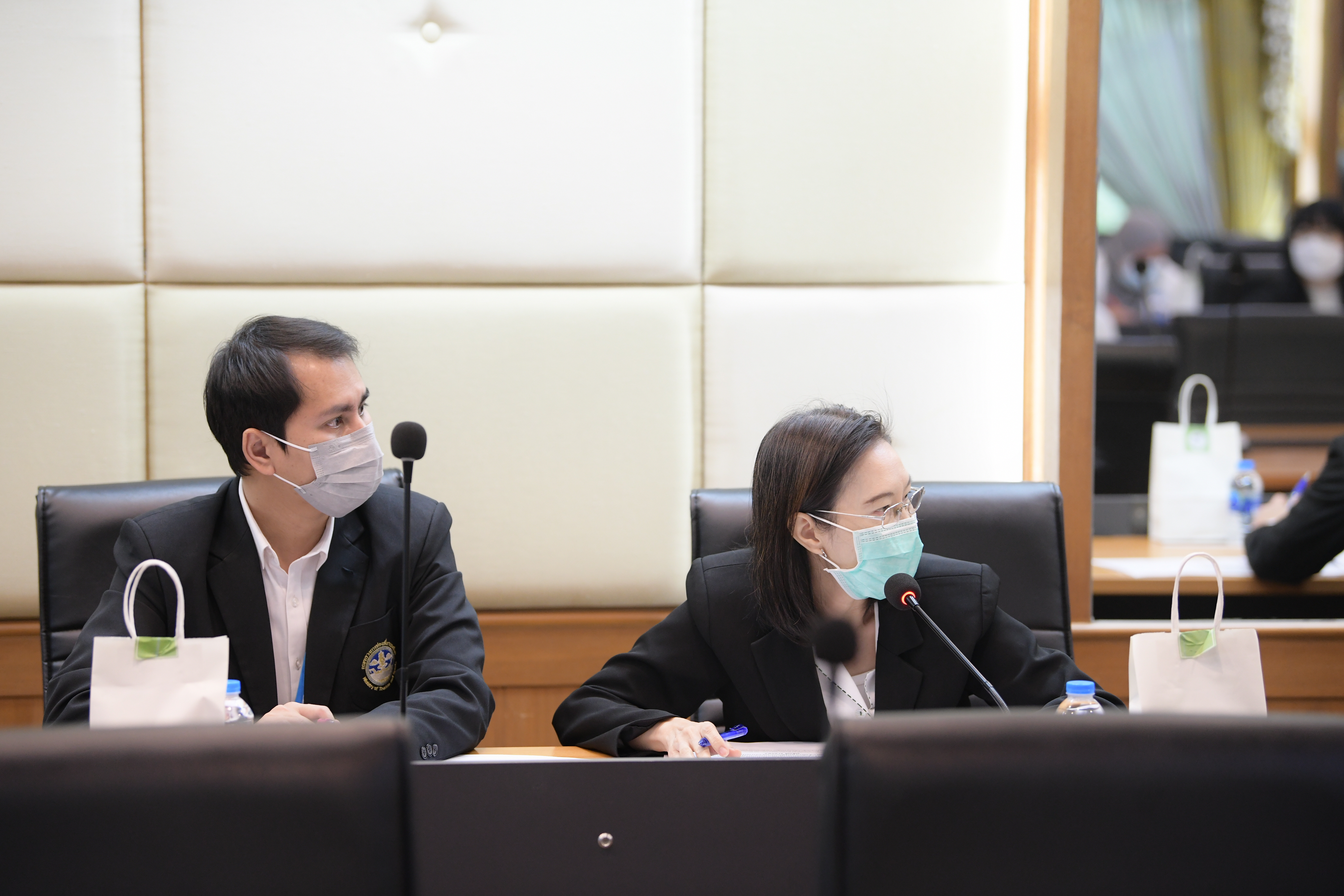 การประชุมติดตามงบประมาณ สำนักงานปลัดกระทรวงการท่องเที่ยวและกีฬา ณ สิ้นไตรมาส 1